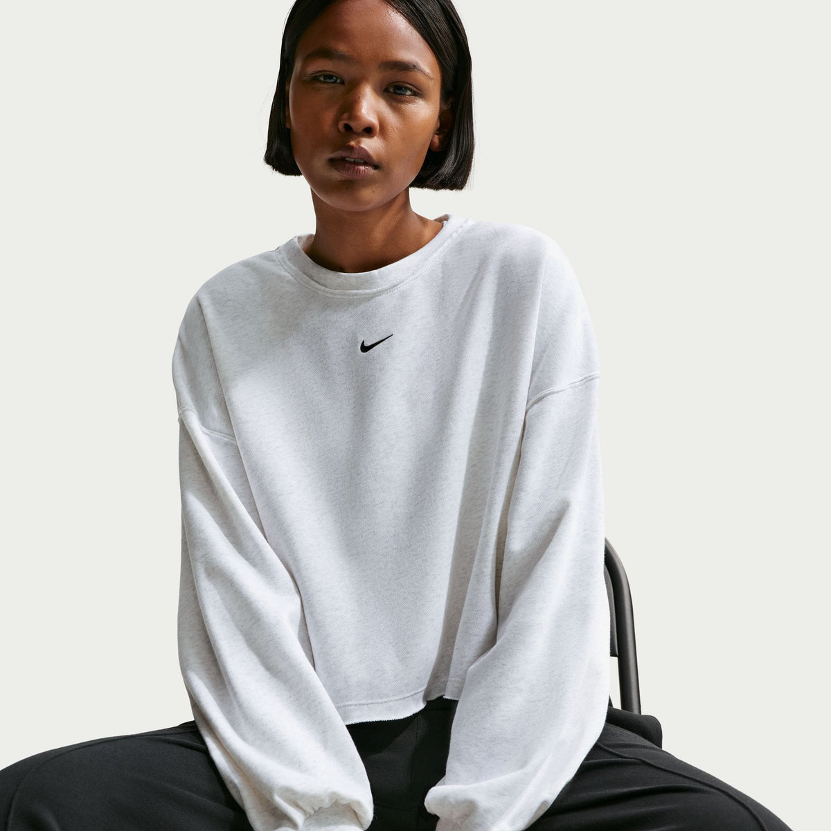Nike Chill Kadın Siyah Sweatshirt