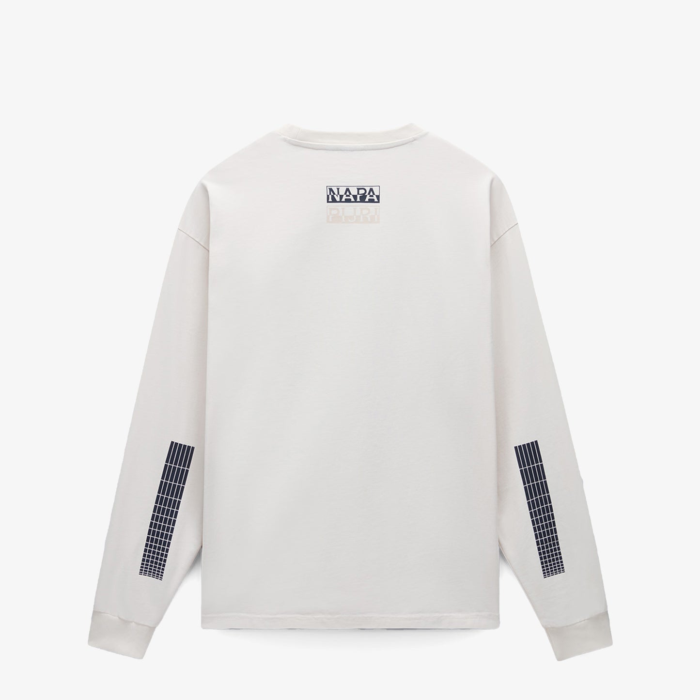 Napapijri S-jaman Ls Erkek Beyaz T-shirt