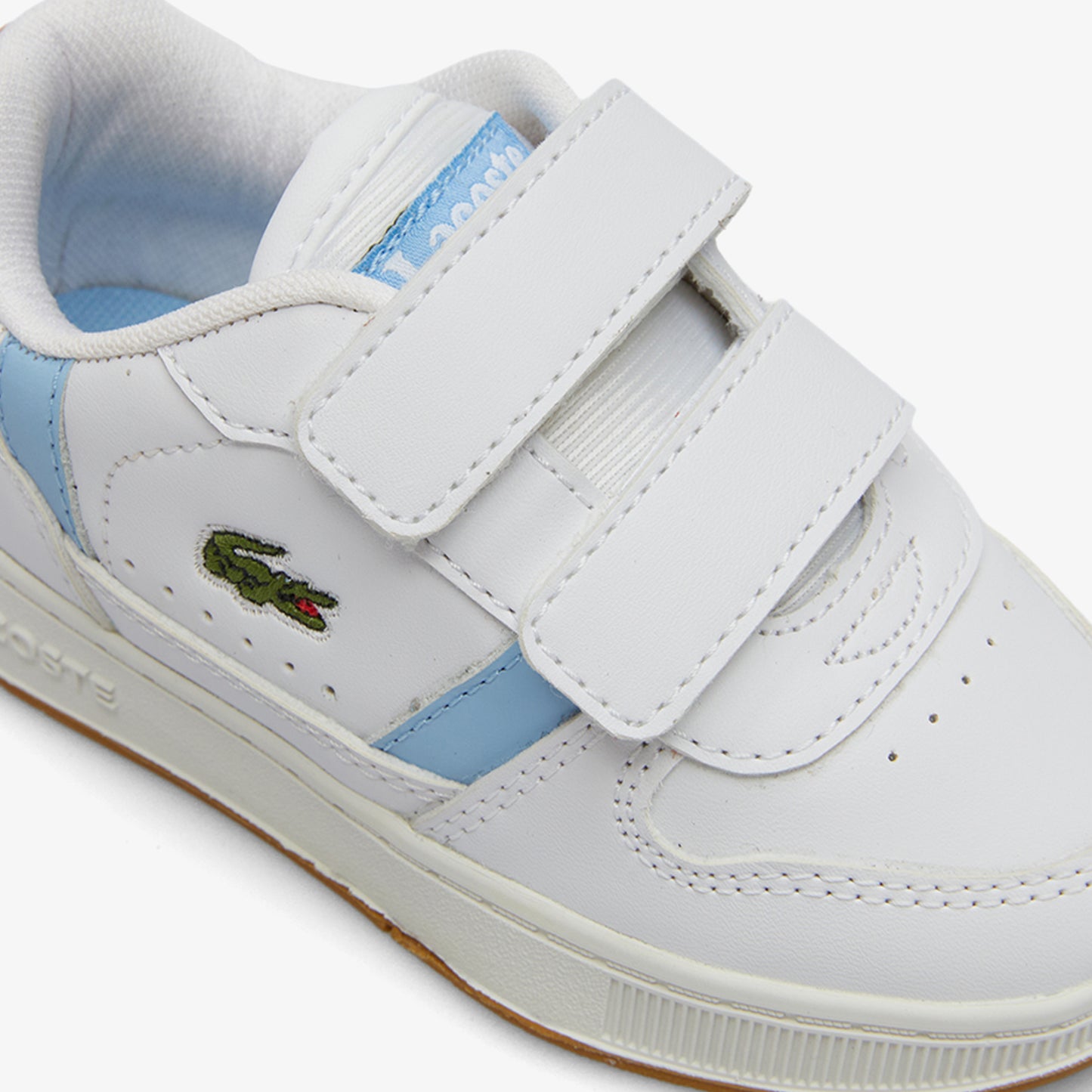 Lacoste T-clip Bebek Beyaz/mavi Spor Ayakkabı