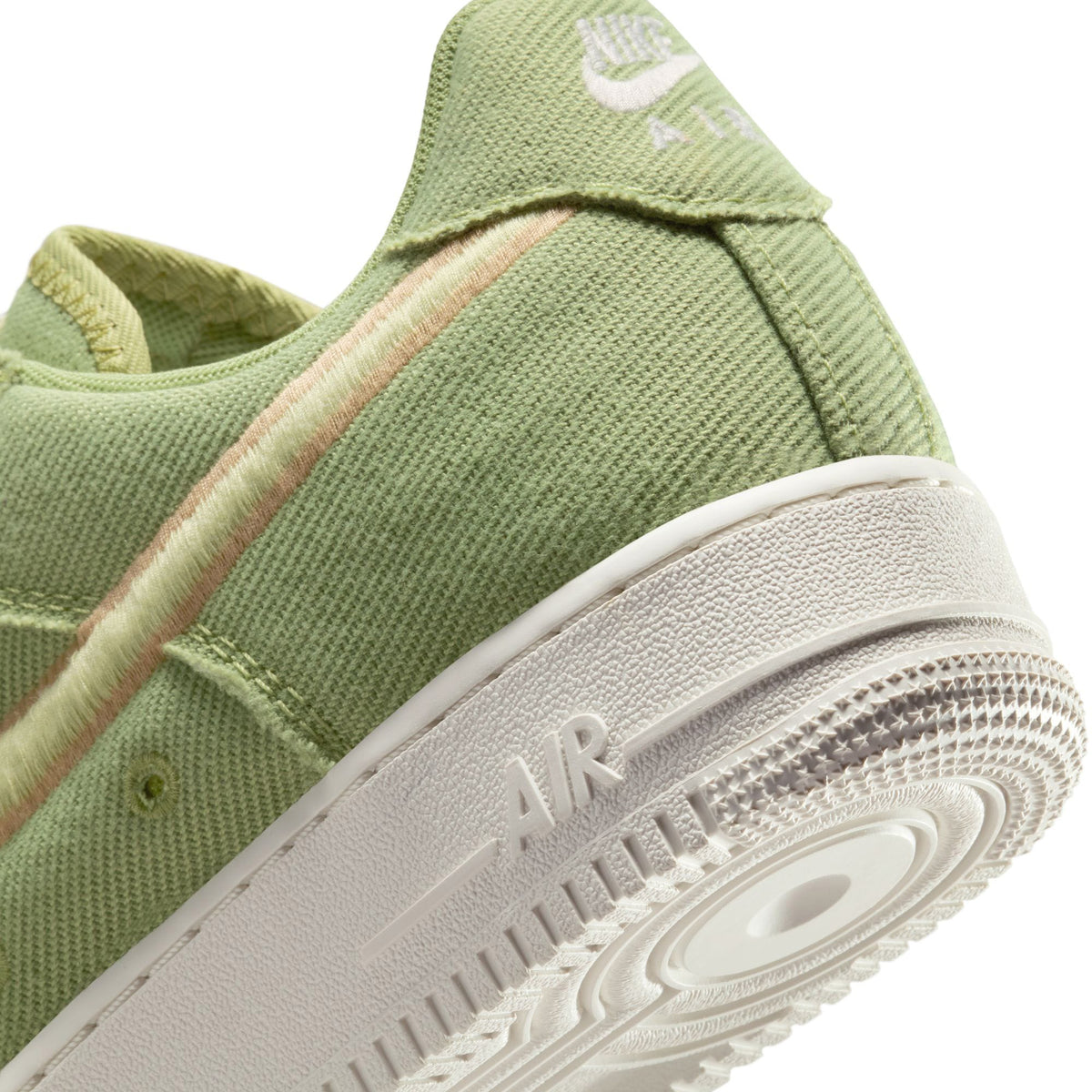 Nike Air Force 1 Canvas Erkek Yeşil Sneaker