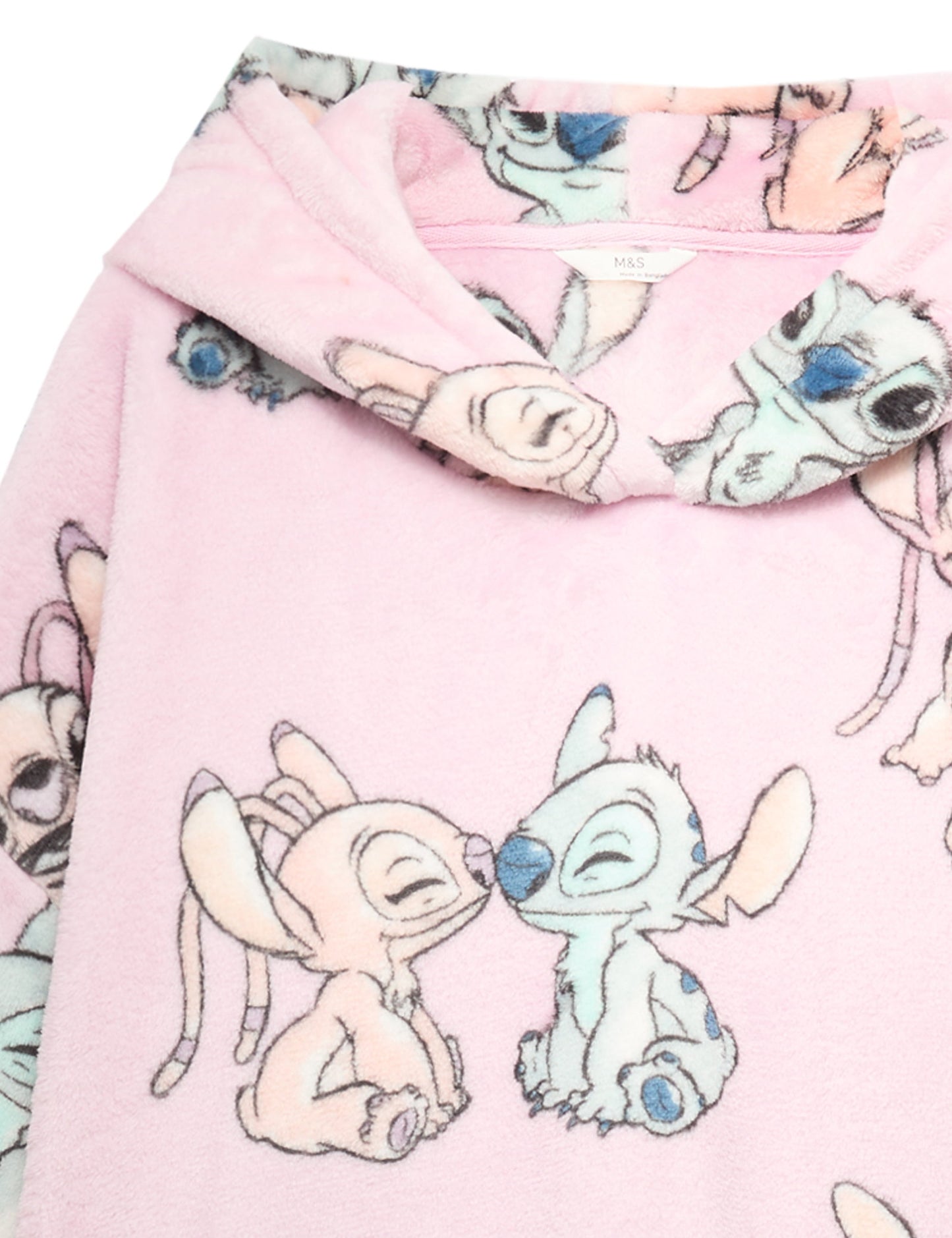 Lilo & Stitch Polar Kapüşonlu Sweatshirt (5-16 Yaş)