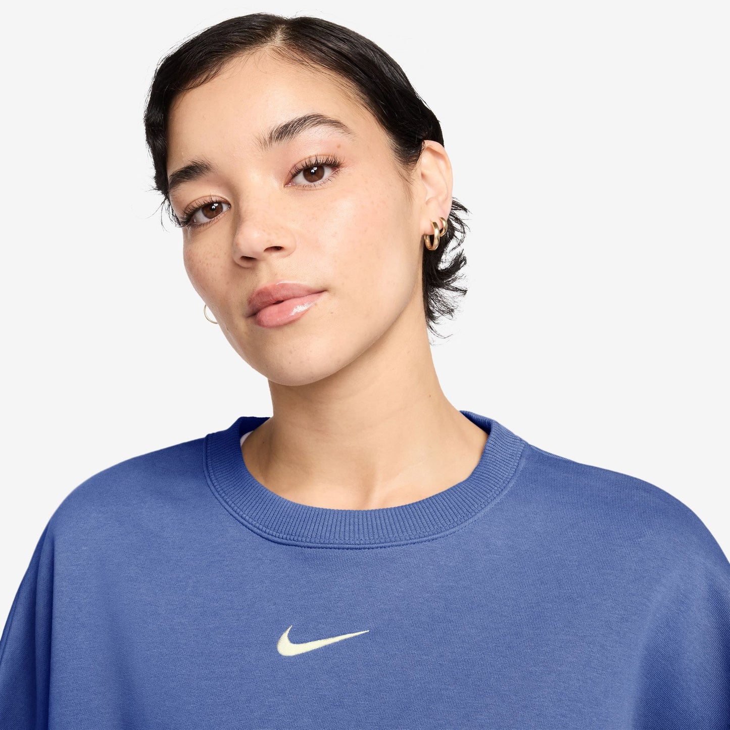 Nike Phoenix Kadın Mavi Sweatshirt