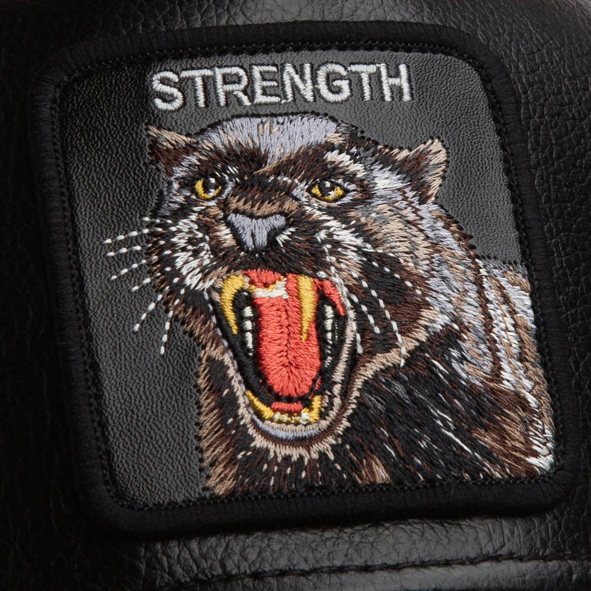 Goorin Bros Faux Leather Panther Unisex Siyah Şapka