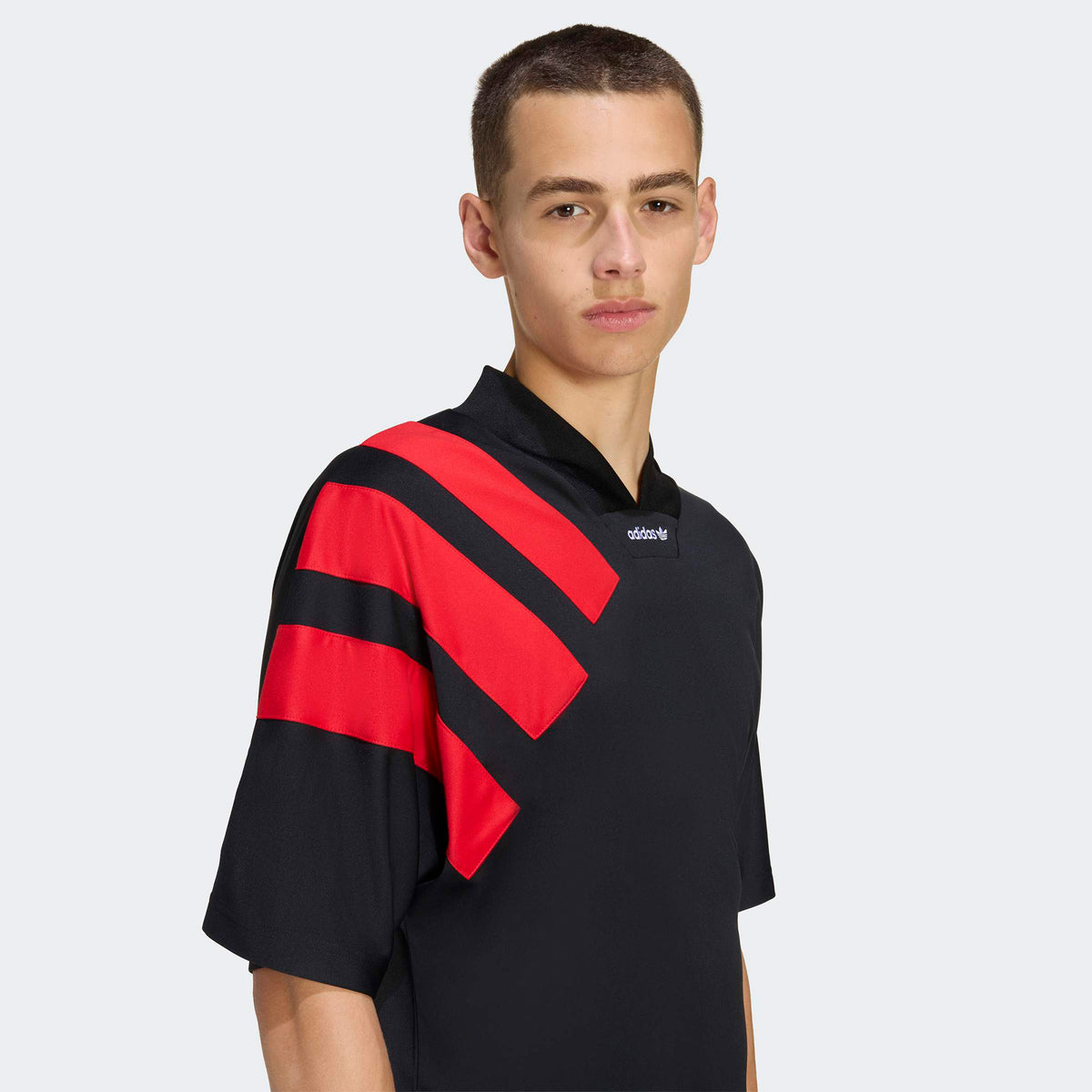 Adidas Adicolor Blocked Erkek Siyah T-shirt