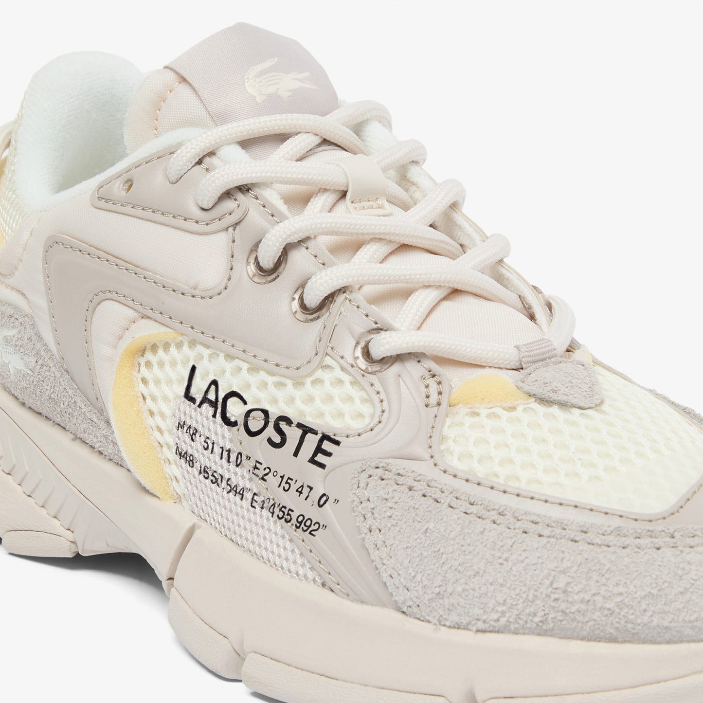 Lacoste L003 Neo Kadın Bej Spor Ayakkabı