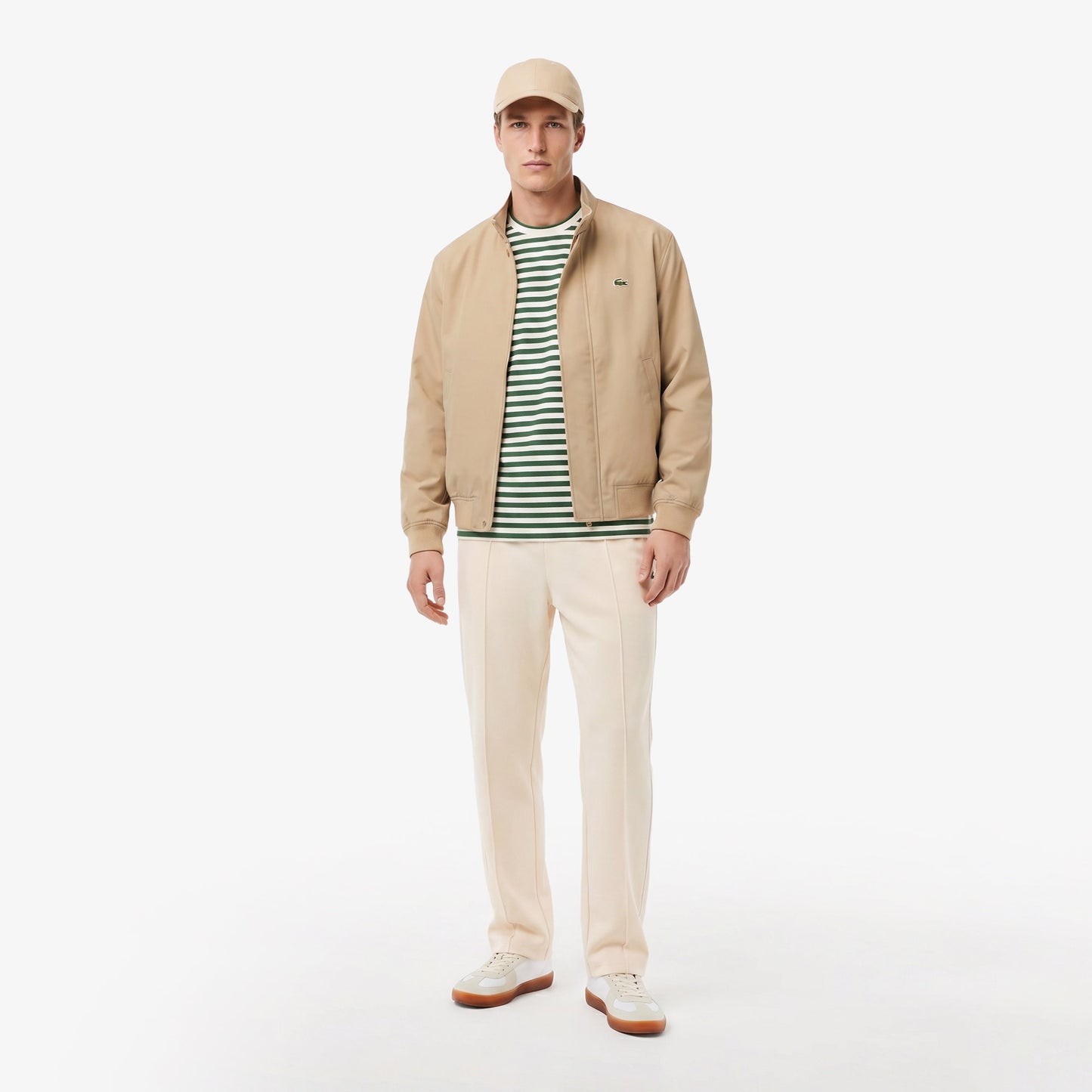 Lacoste Relaxed Fit Erkek Yeşil T-shirt