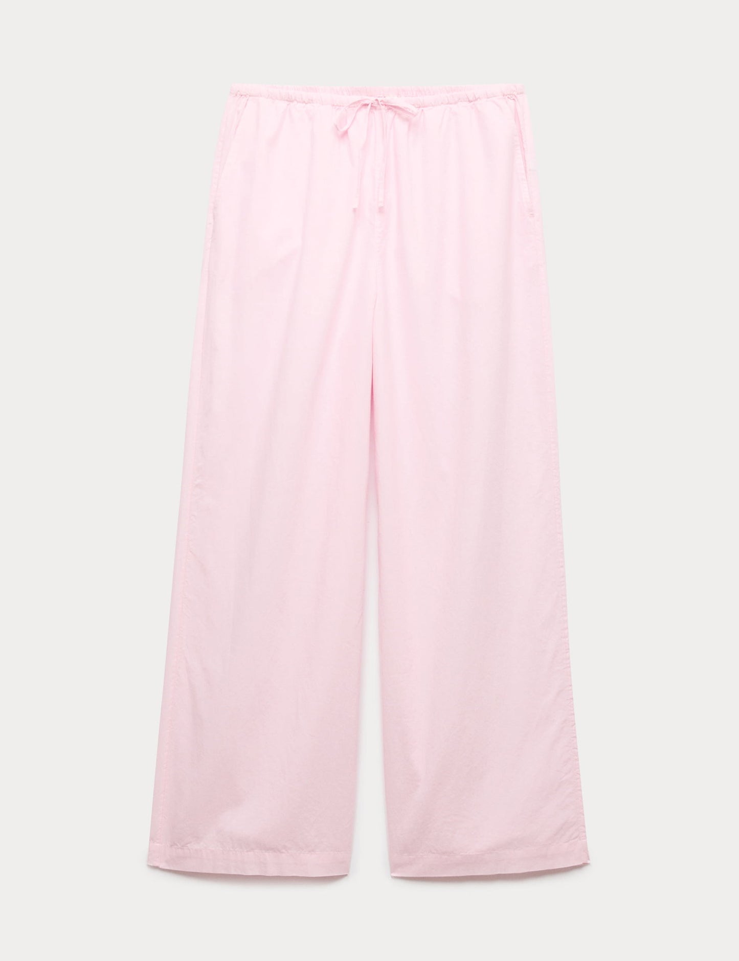 Cool Comfort Saf Pamuklu Pijama Altı