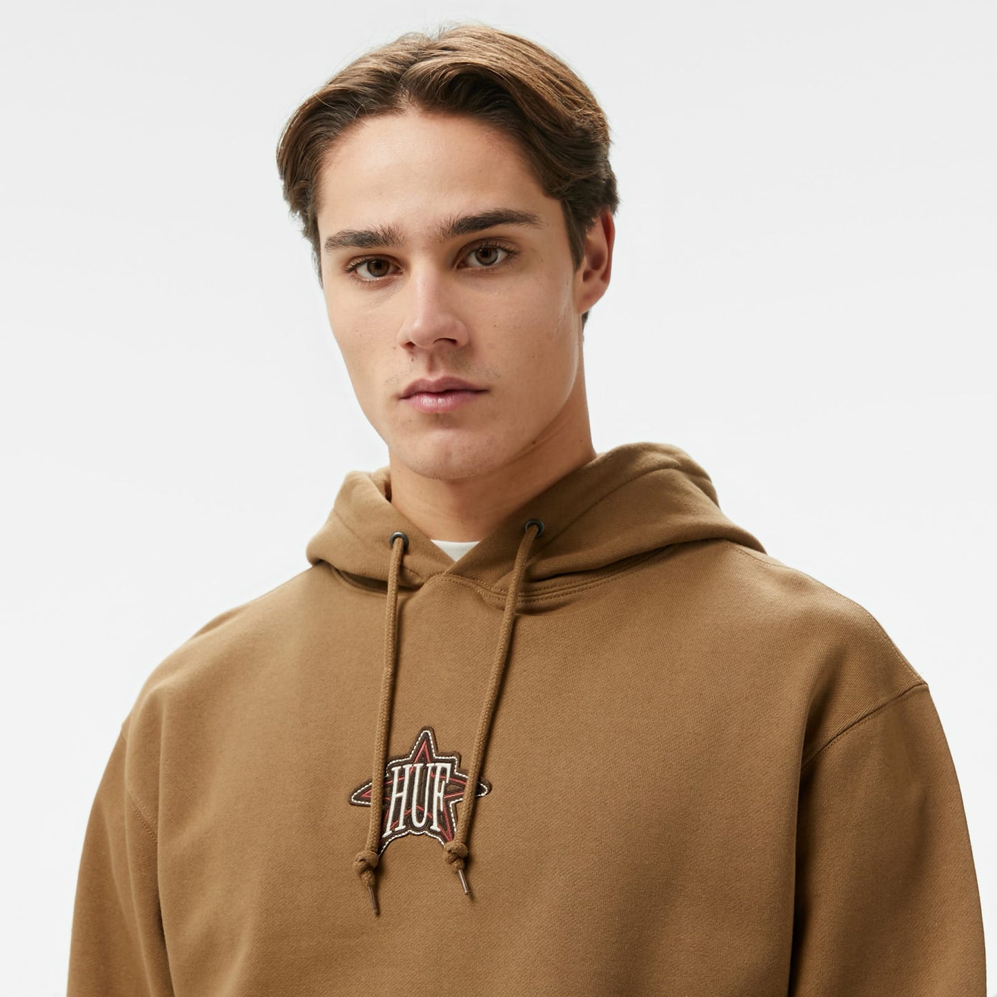 Huf Intergalactic P/o Erkek Kahverengi Hoodie