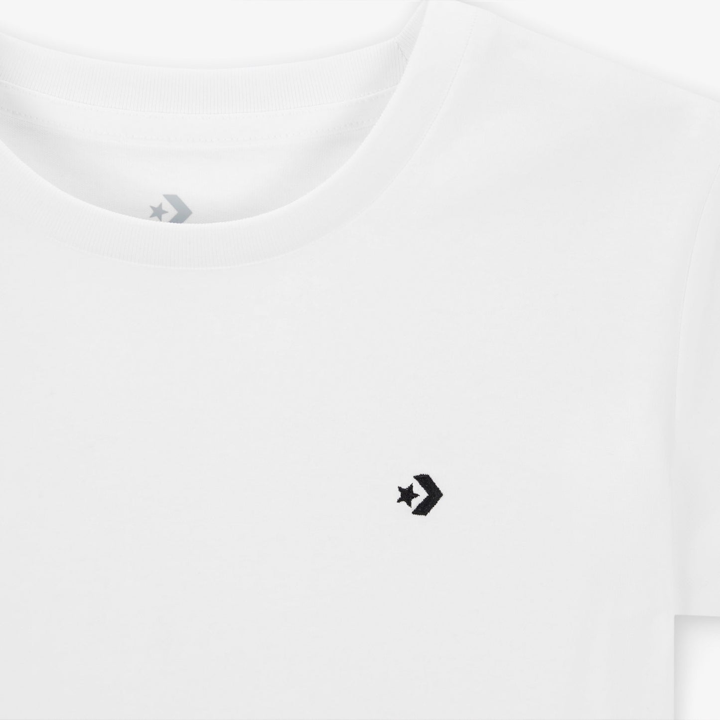 Converse Slim Fit Kadın Beyaz T-shirt
