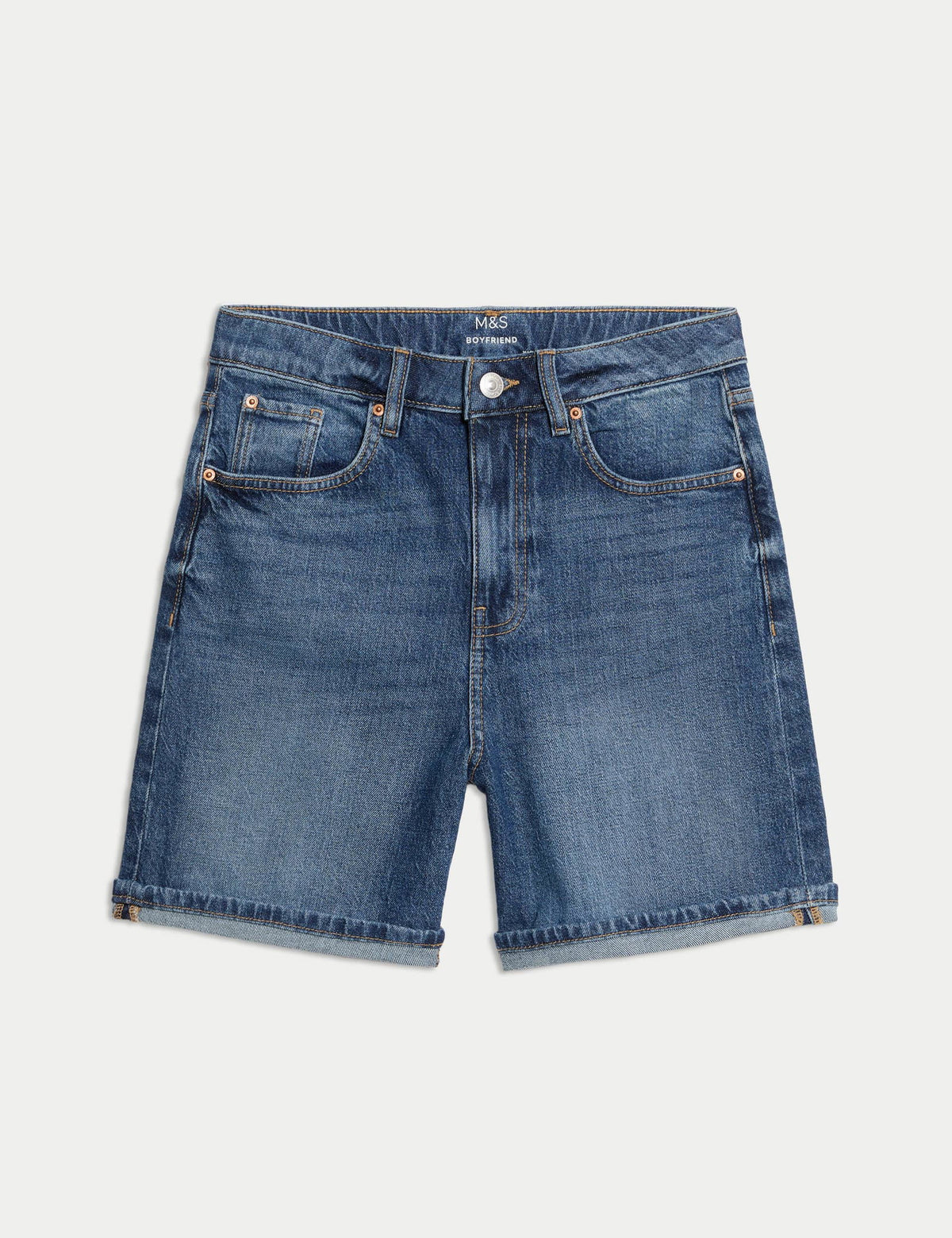 Denim Boyfriend Şort