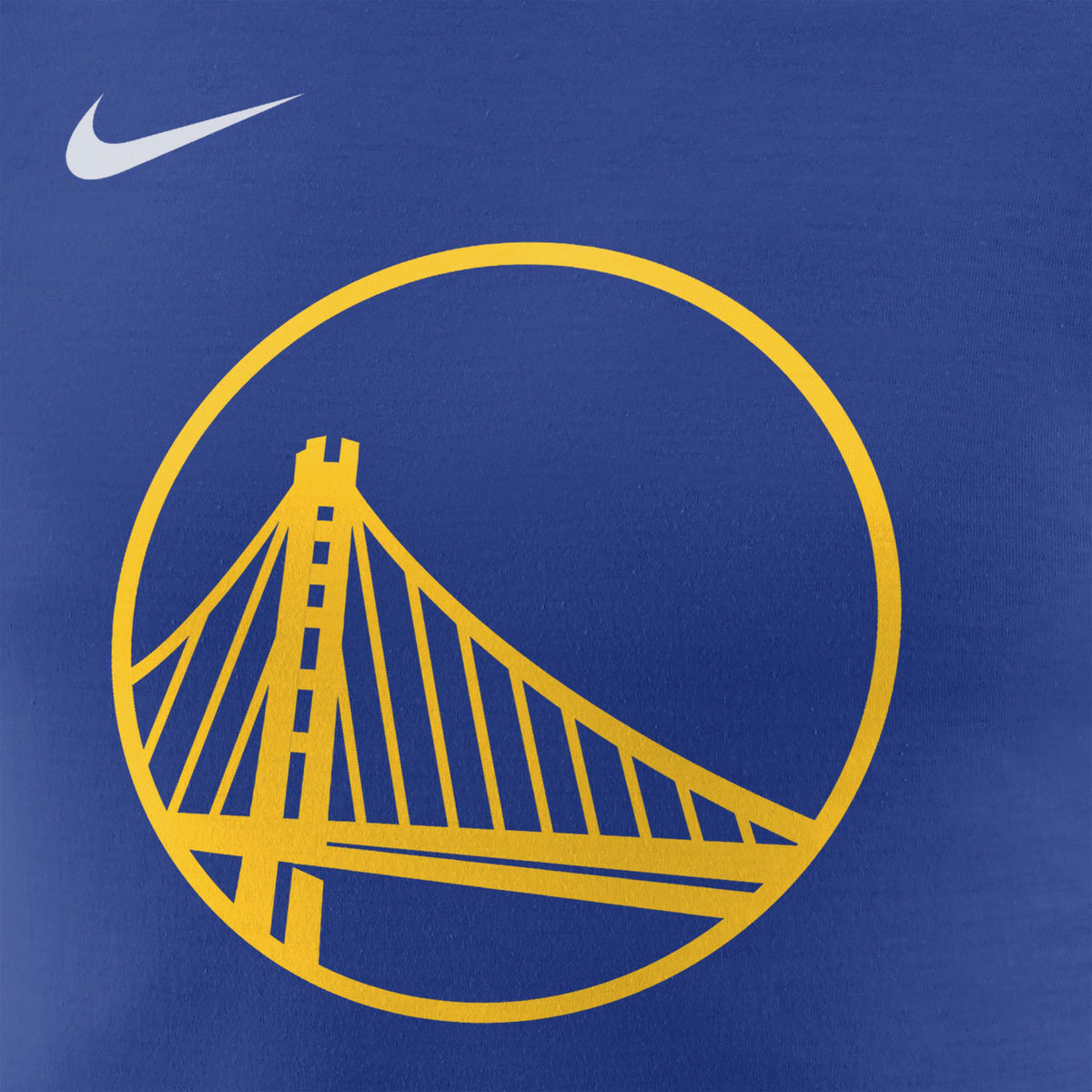 Nike Nba Golden State Warriors Essentials Erkek Mavi T-shirt