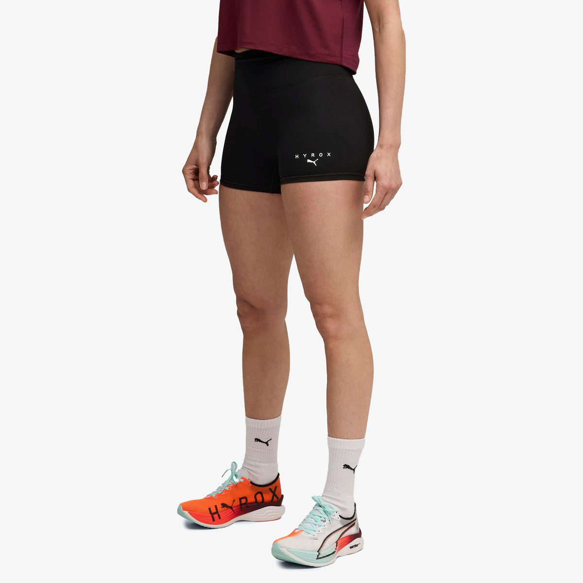 Puma X Hyrox Shapeluxe 3 Kadın Siyah Antrenman Şortu