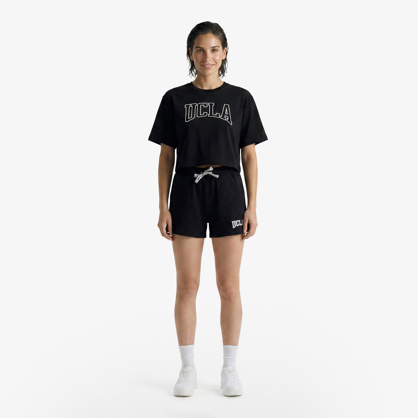 Ucla Helena Kadın Siyah T-shirt
