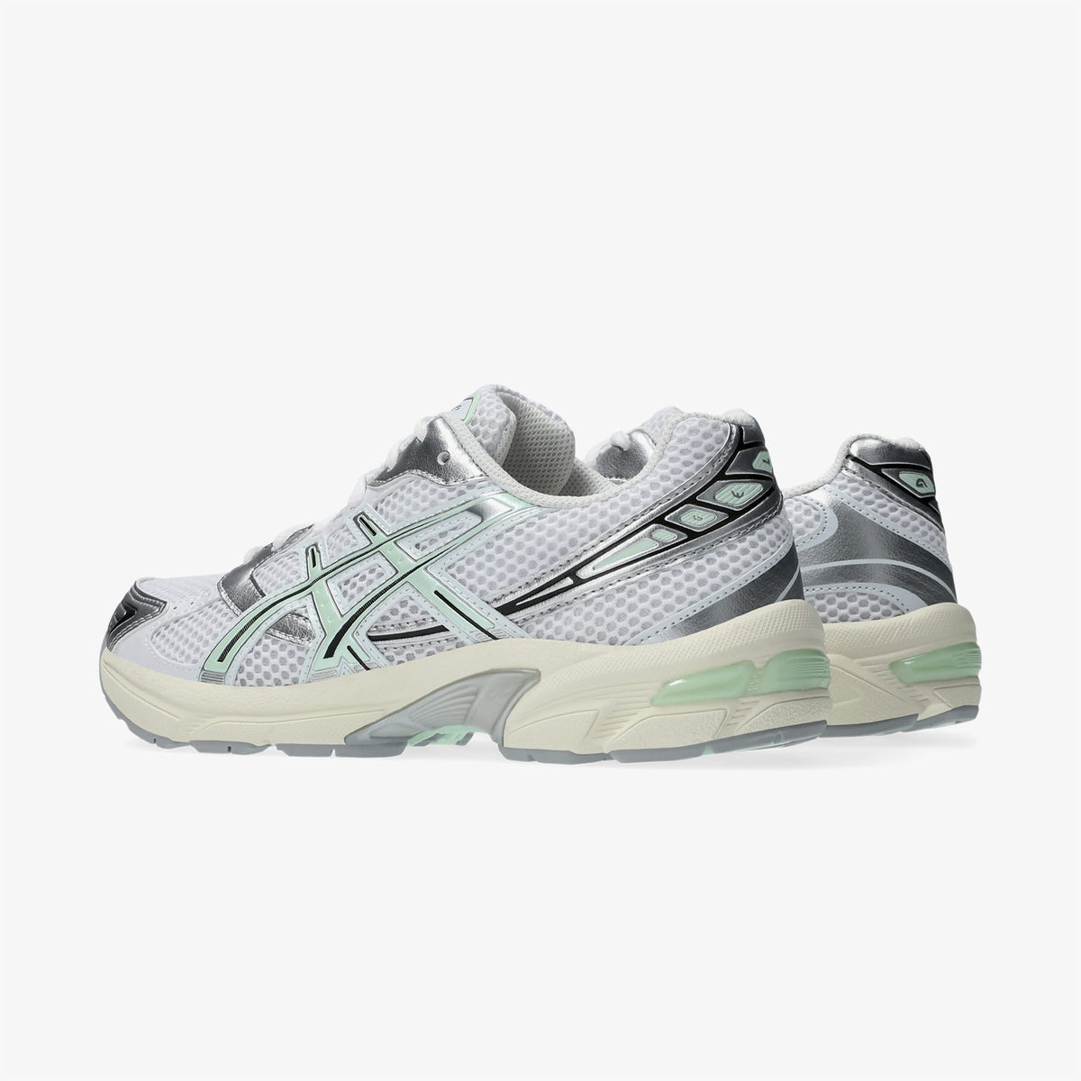 Asics Gel-1130 Kadın Yeşil Detaylı Beyaz Spor Ayakkabı
