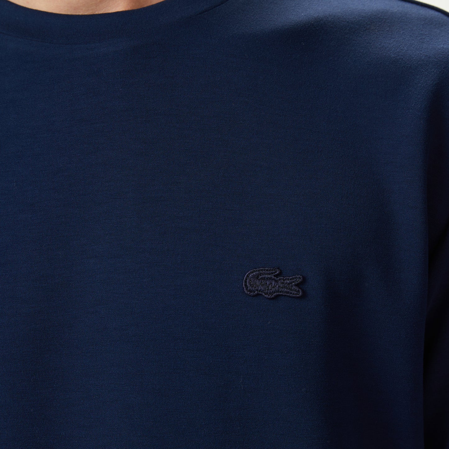 Lacoste Erkek Oversize Fit Bisiklet Yaka Lacivert T-shirt