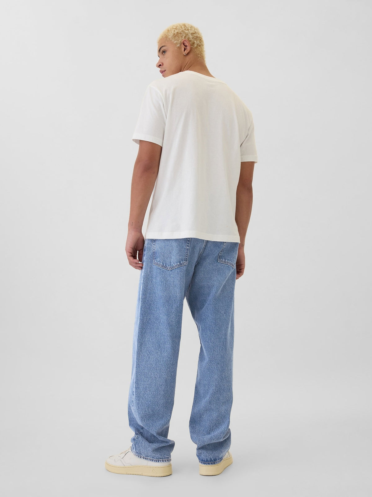 Mavi Baggy Jean Pantolon