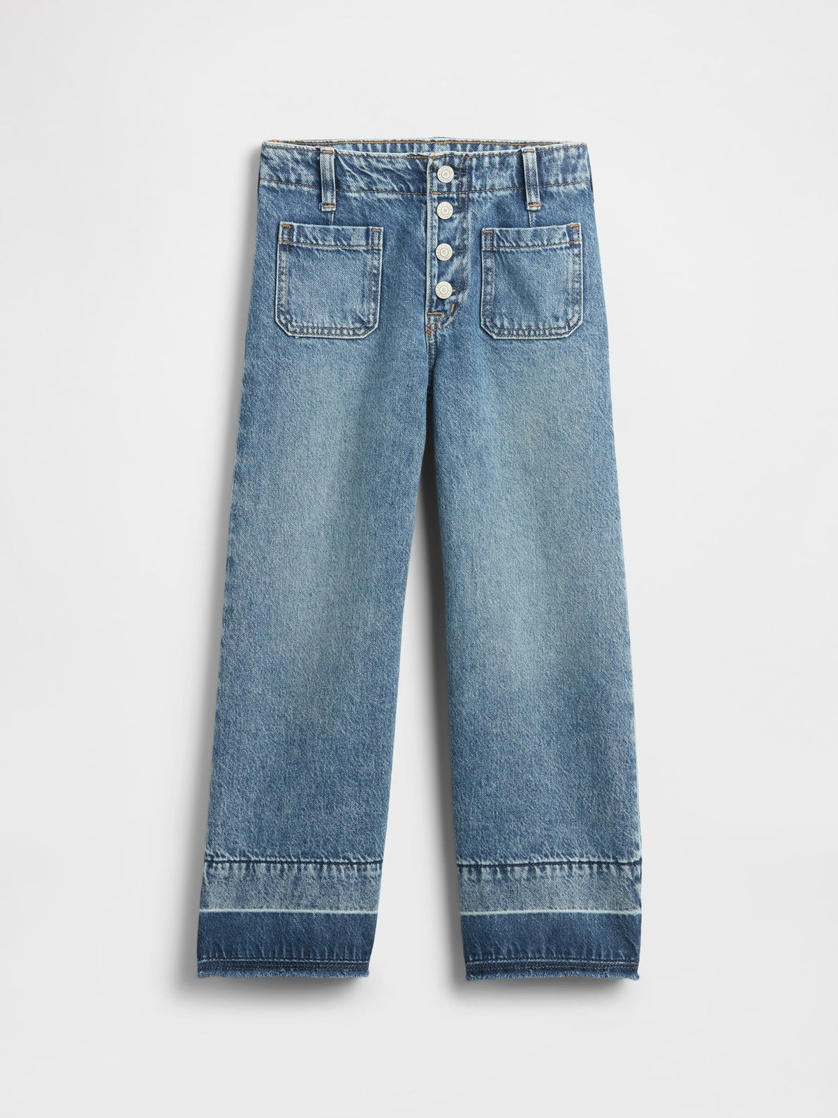 Mavi High Rise Stride Wide-leg Ankle Jean Pantolon
