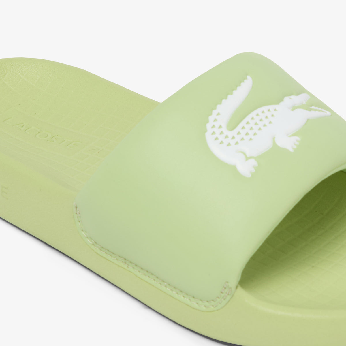 Lacoste Serve Slide 1.0 Kadın Yeşil Terlik