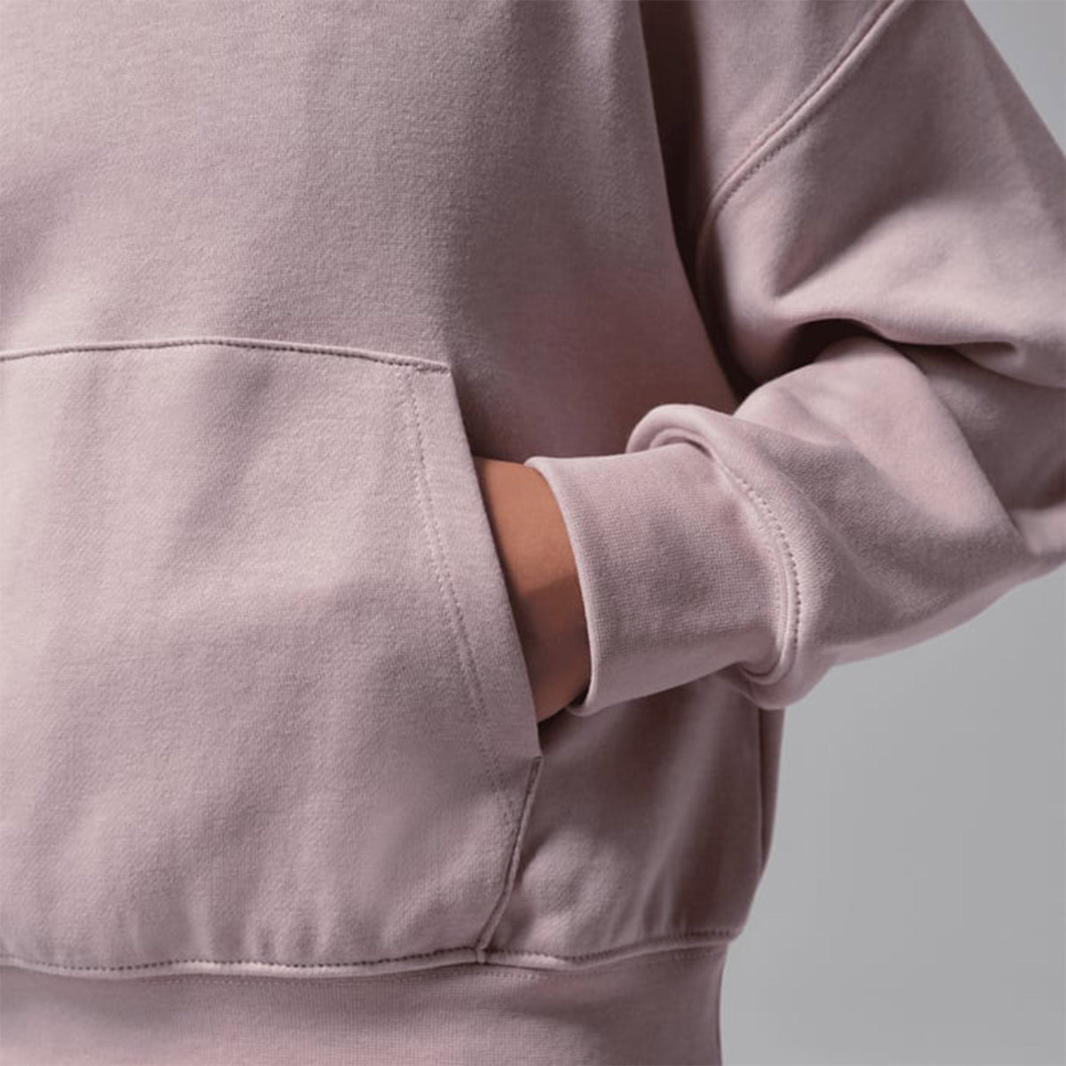 Jordan Brooklyn French Terry Çocuk Pembe Sweatshirt