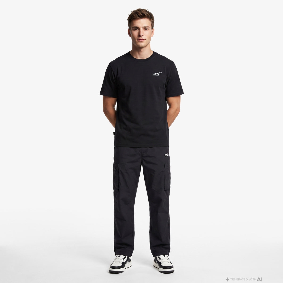 Anta Diary Of Skater Erkek Siyah T-shirt