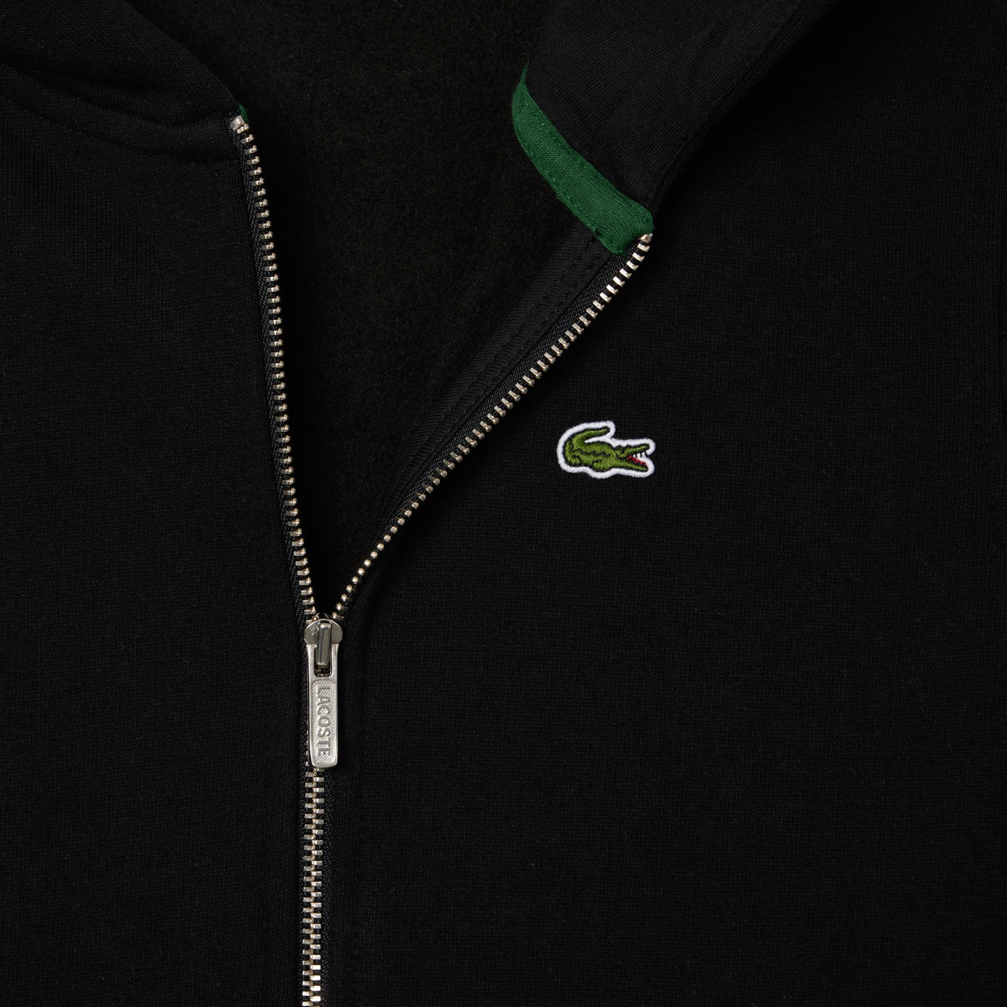 Lacoste Çocuk Kapüşonlu Siyah Sweatshirt