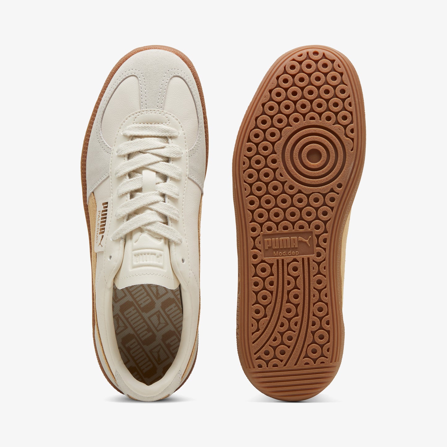 Puma Palermo Leather Unisex Krem Spor Ayakkabı