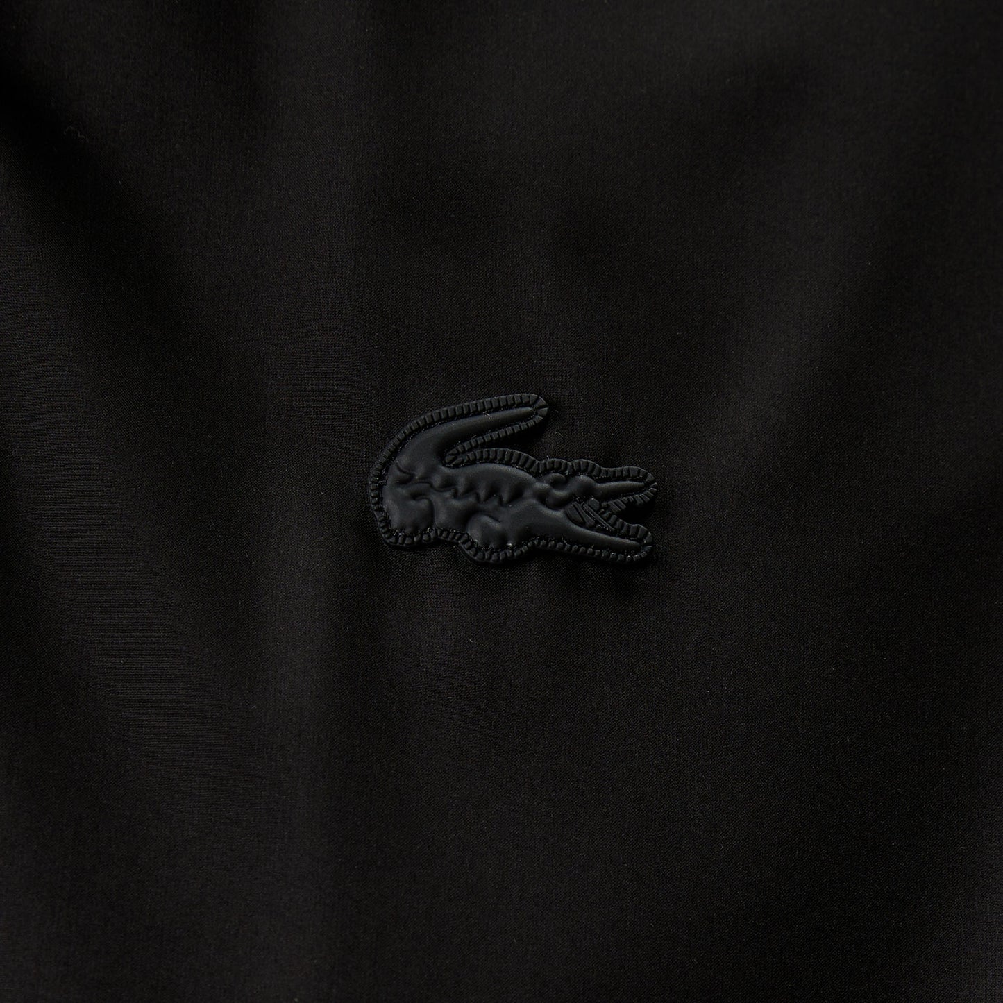 Lacoste Kadın Kapüşonlu Siyah Mont