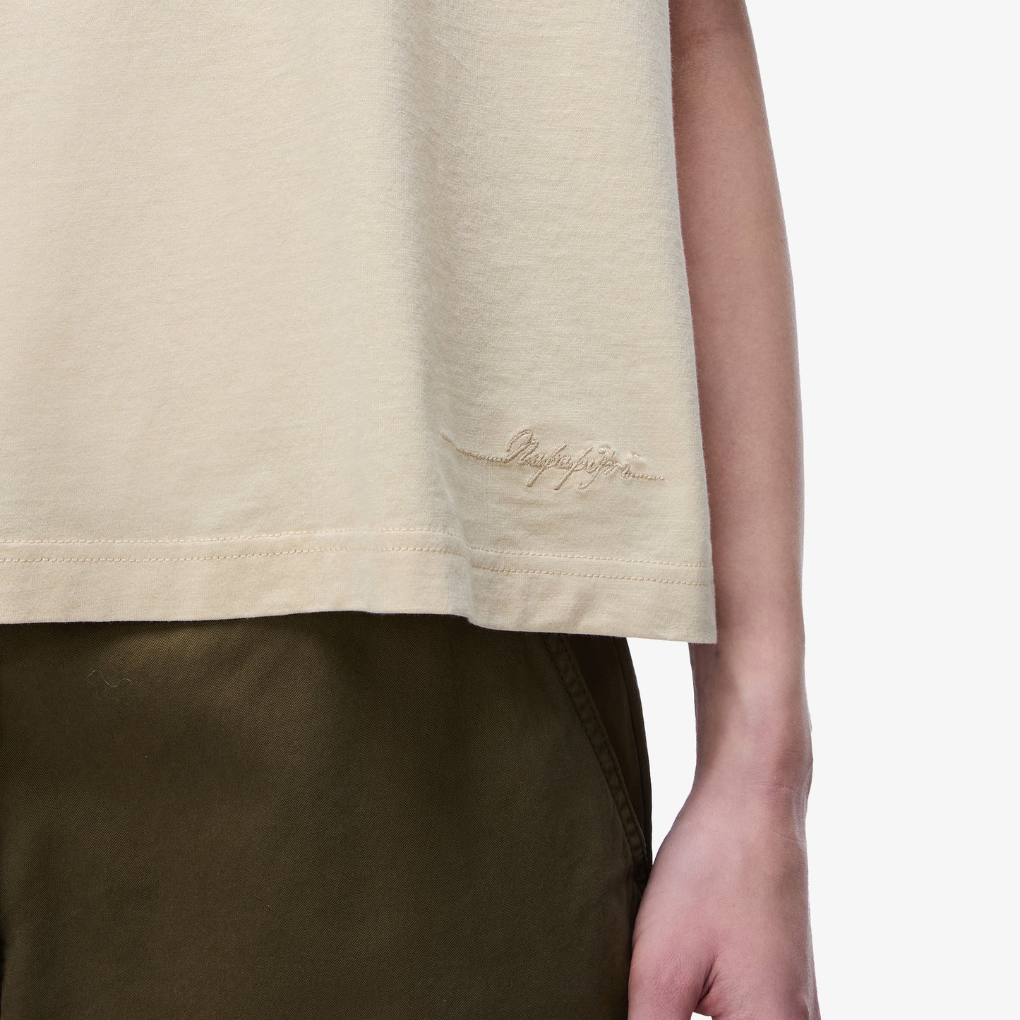 Napapijri S-miroir Kadın Sarı T-shirt