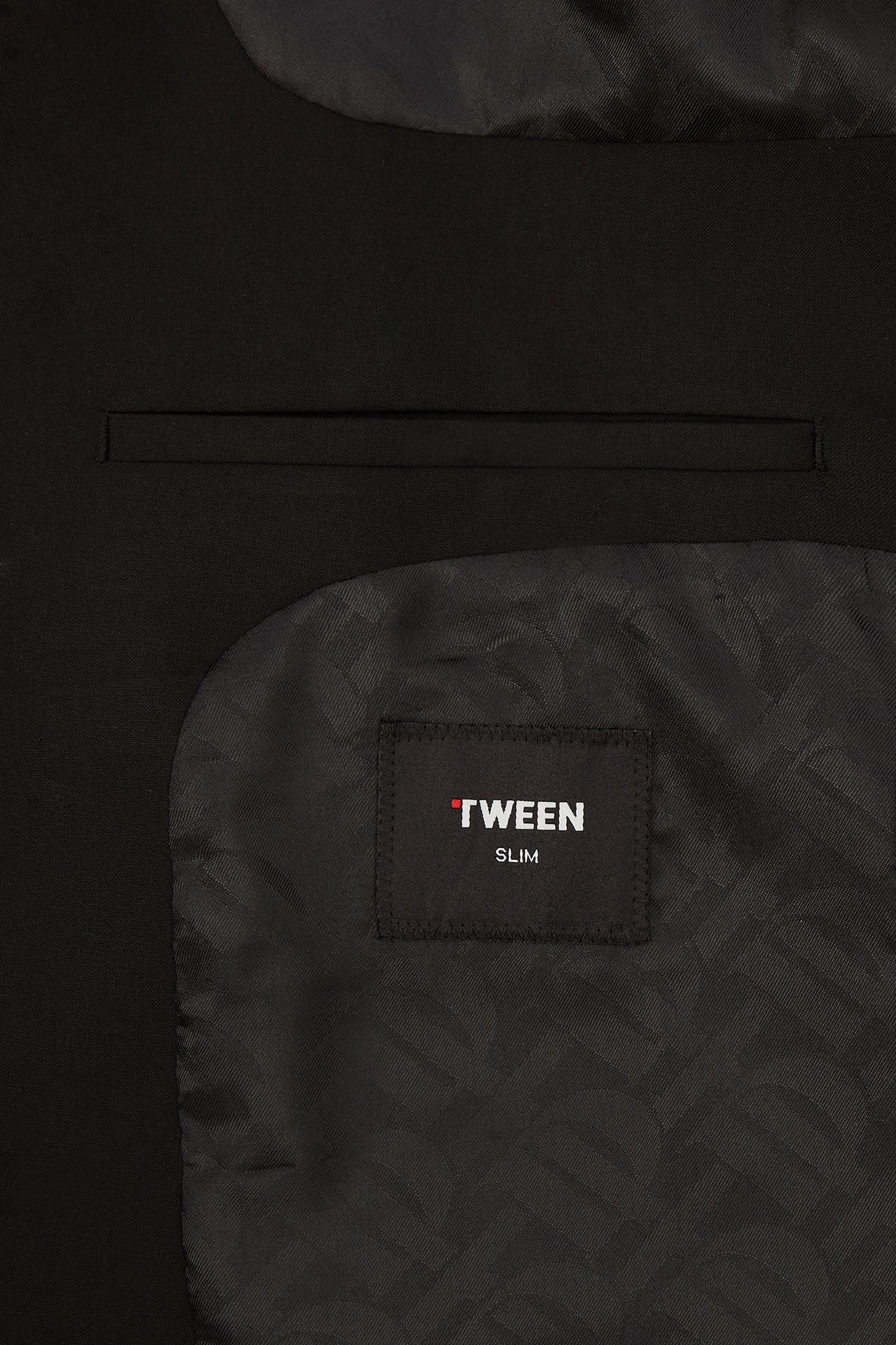 Tween Slim Fit Siyah Düz Takim Elbise