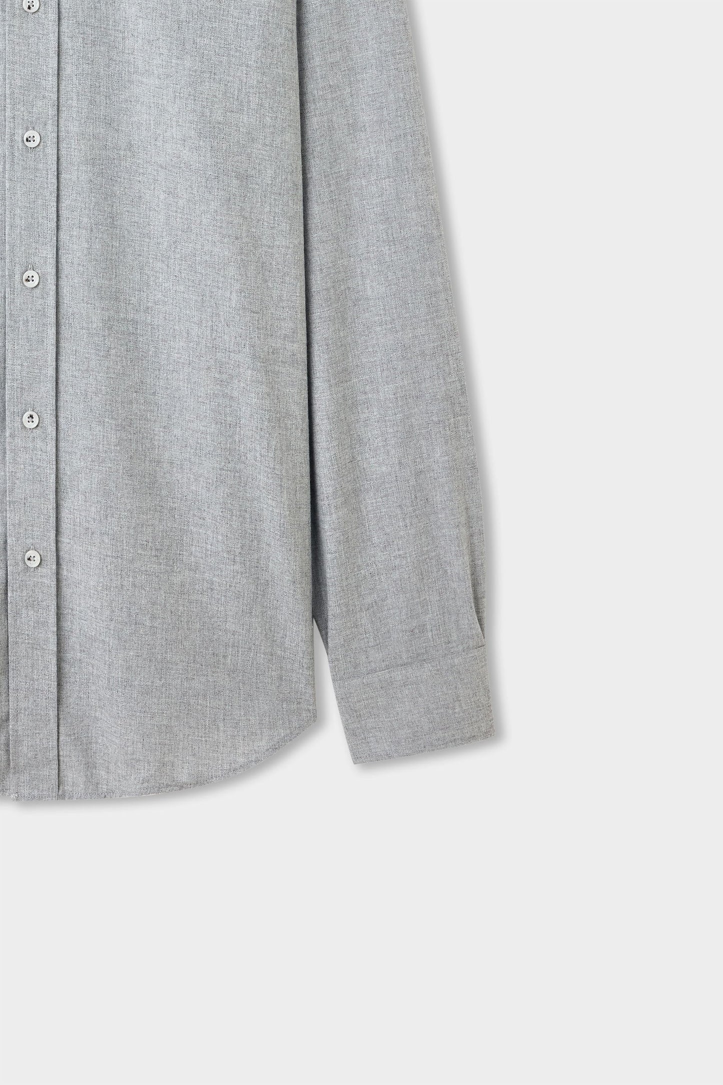 Ds Damat Comfort Gri Gabardin Gömlek