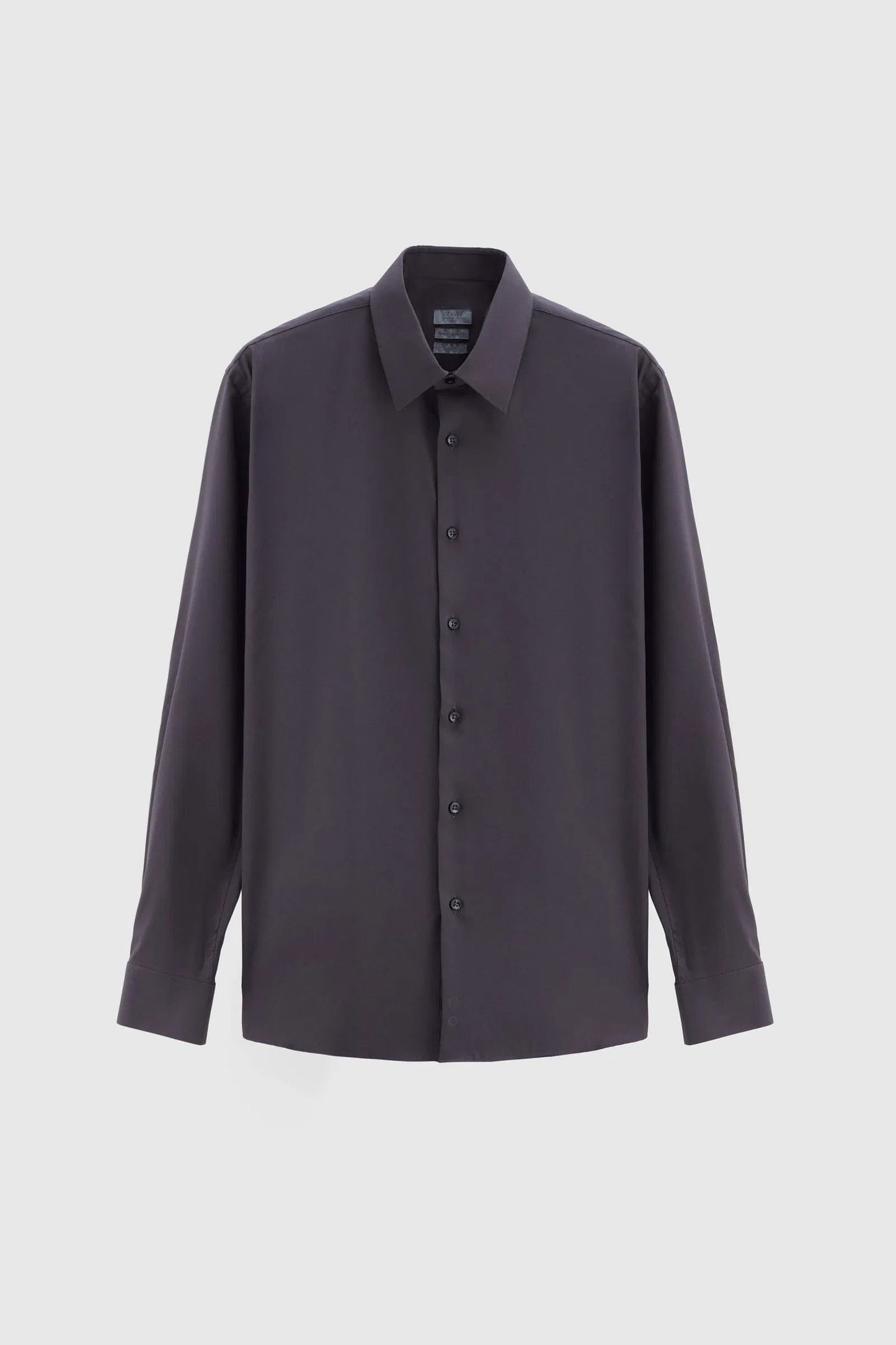 Twn Slim Fit Antrasit Düz Gömlek
