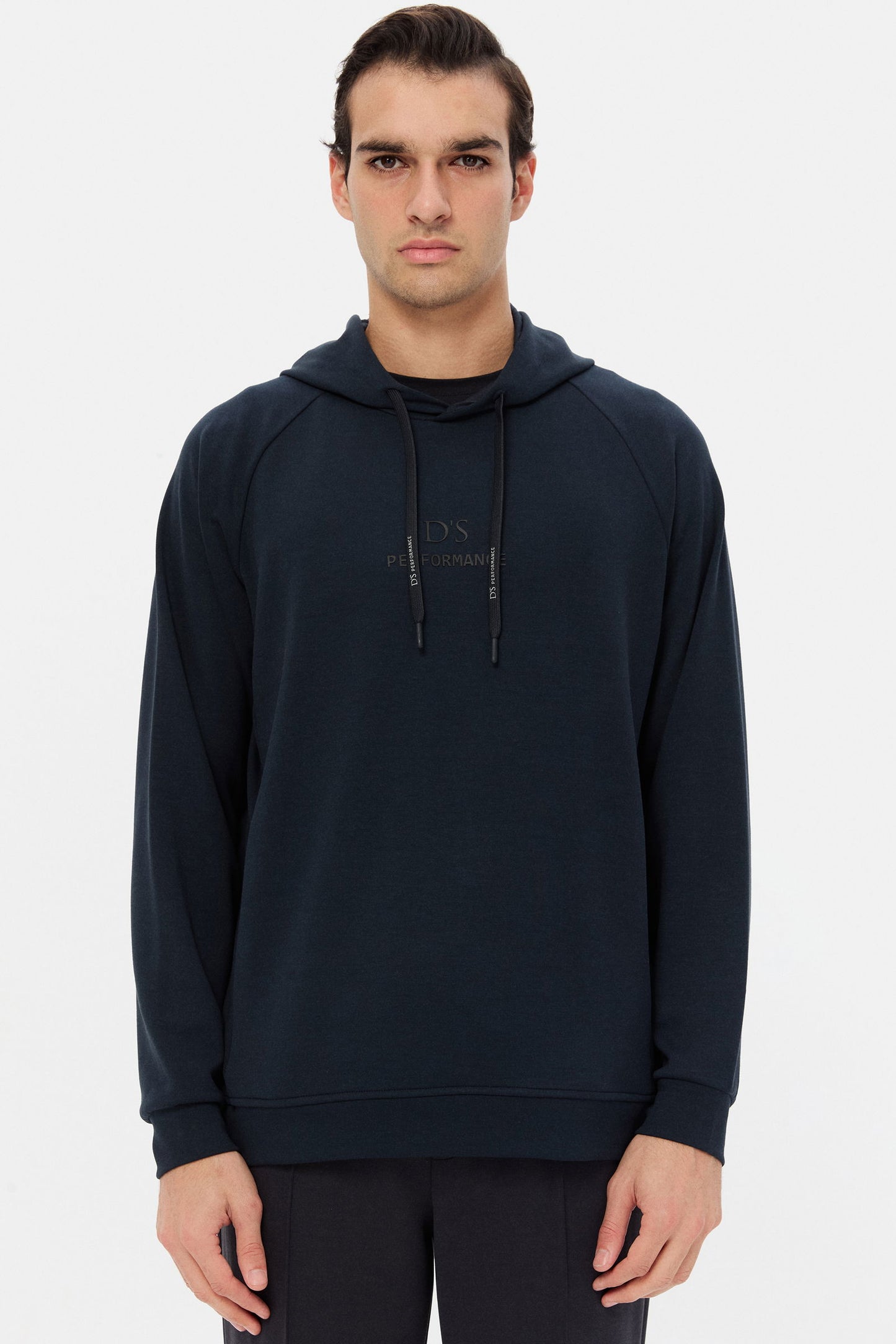 Ds Damat Regular Fit Lacivert Düz Sweatshirt