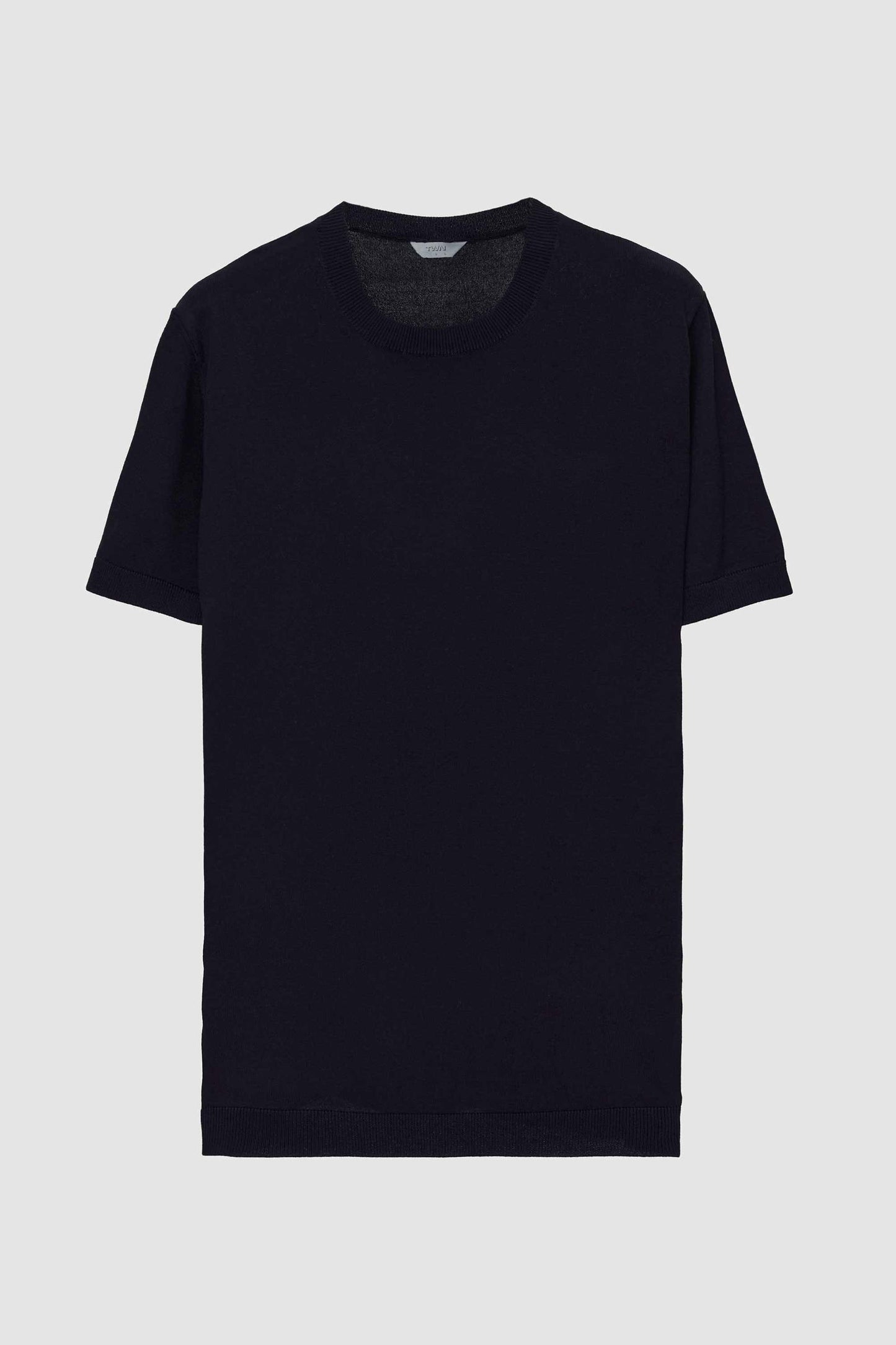 Twn Slim Fit Lacivert Yazlık Rayon Triko T-shirt