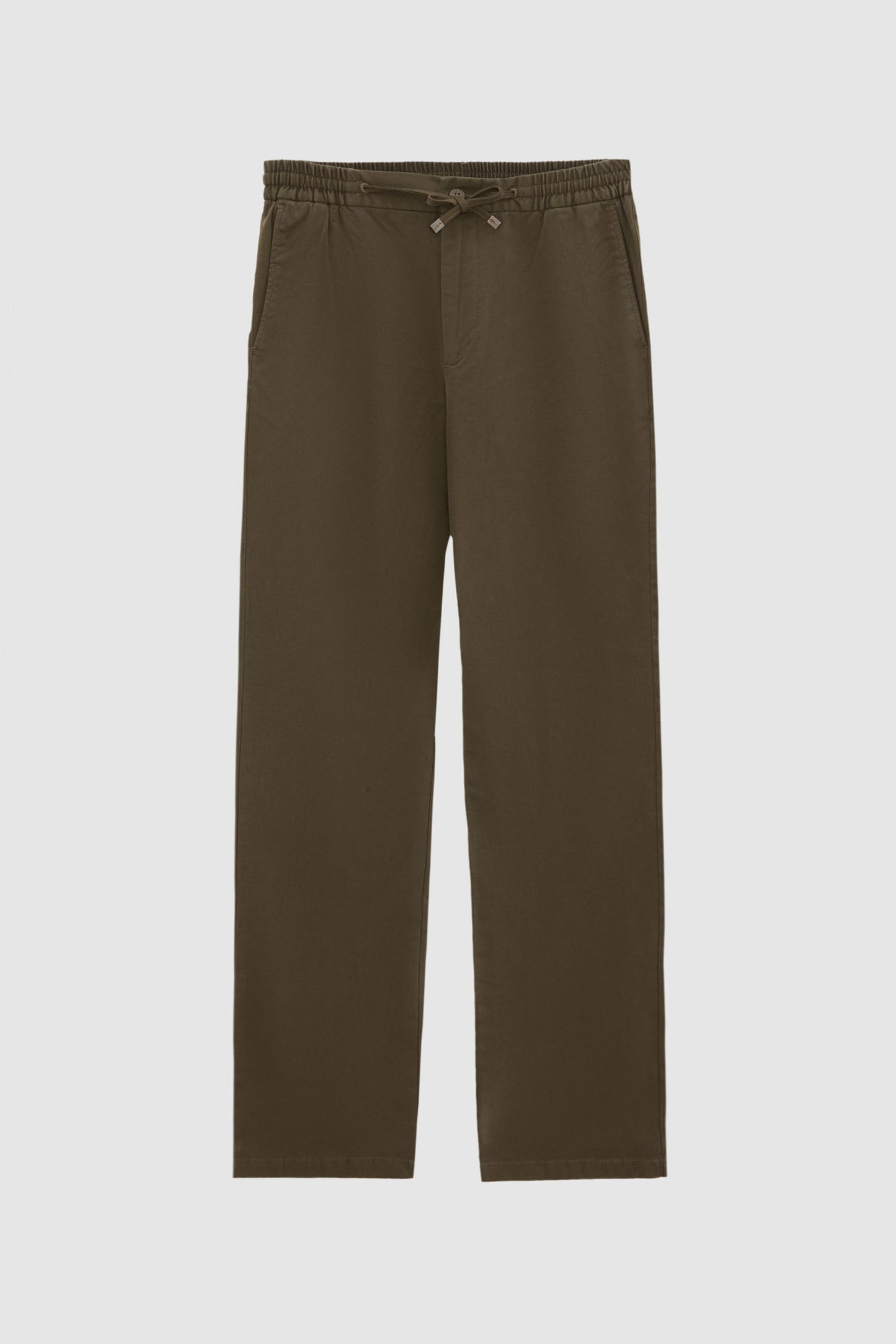 Ds Damat Relaxed Fit Haki Gabardin Jogger Pantolon