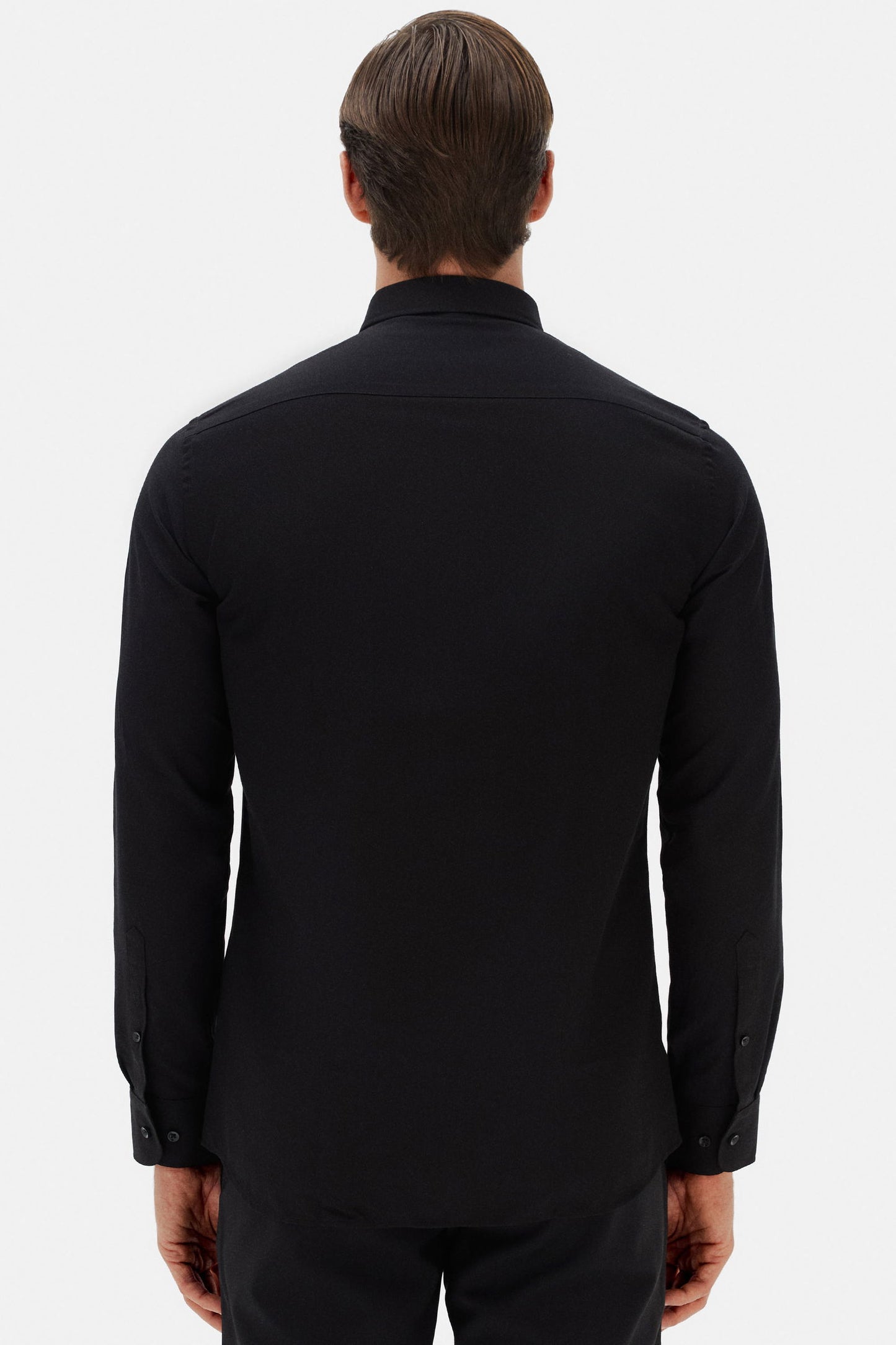 Twn Slim Fit Siyah Çizgili Gömlek