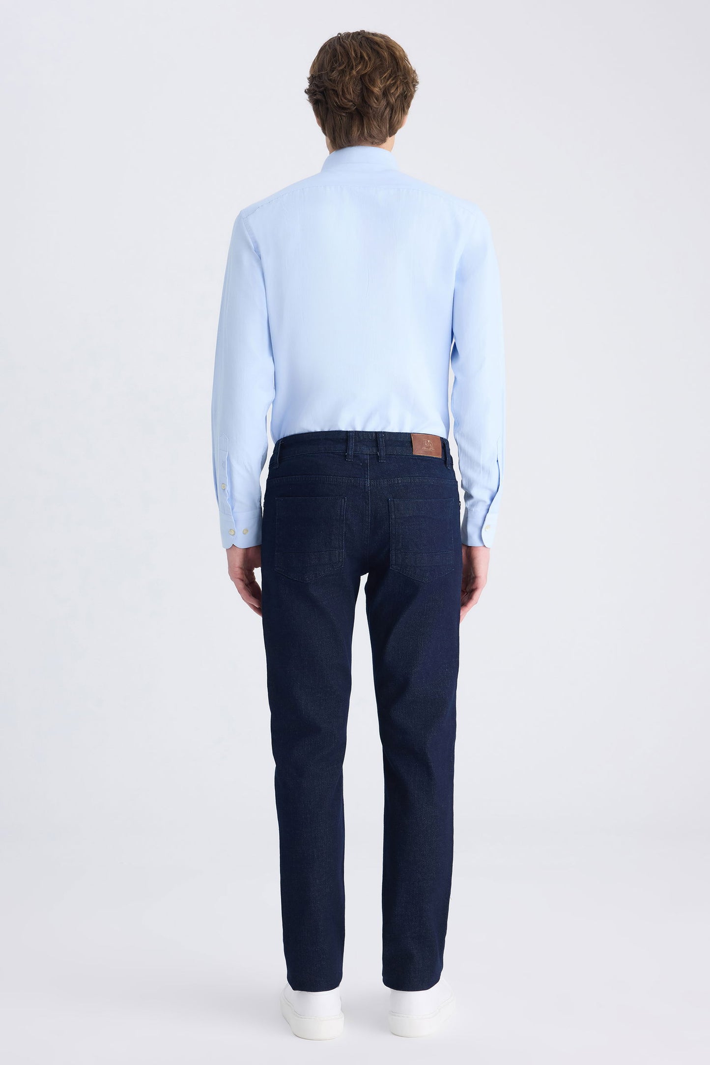 Ds Damat Slim Fit Lacivert Denim Pantolon