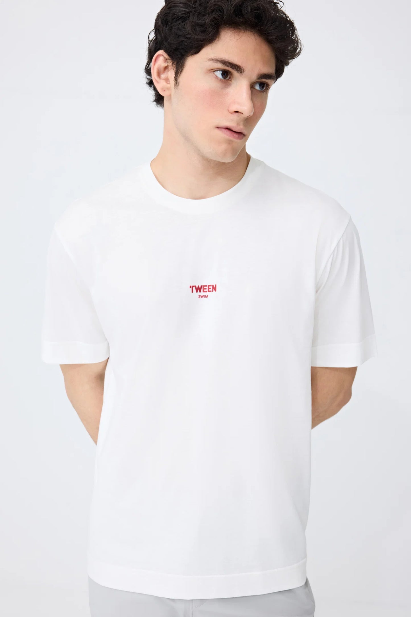 Tween Relaxed Fit Ekru T-shirt