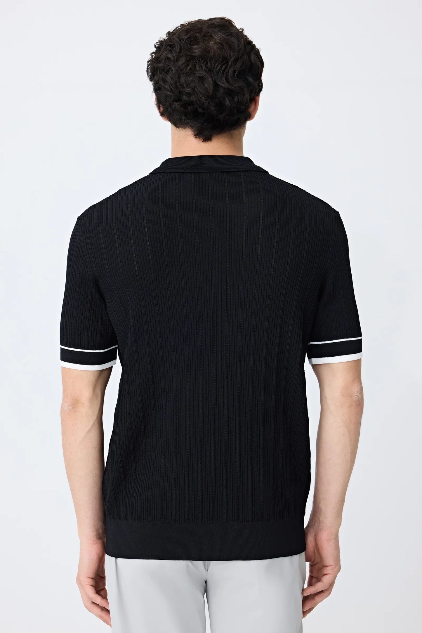 Tween Slim Fit Siyah Triko