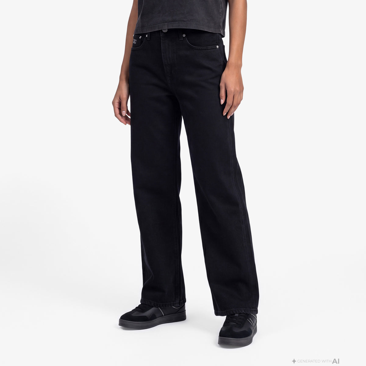 Tommy Hilfiger Imagined Black Kadın Lacivert Jean