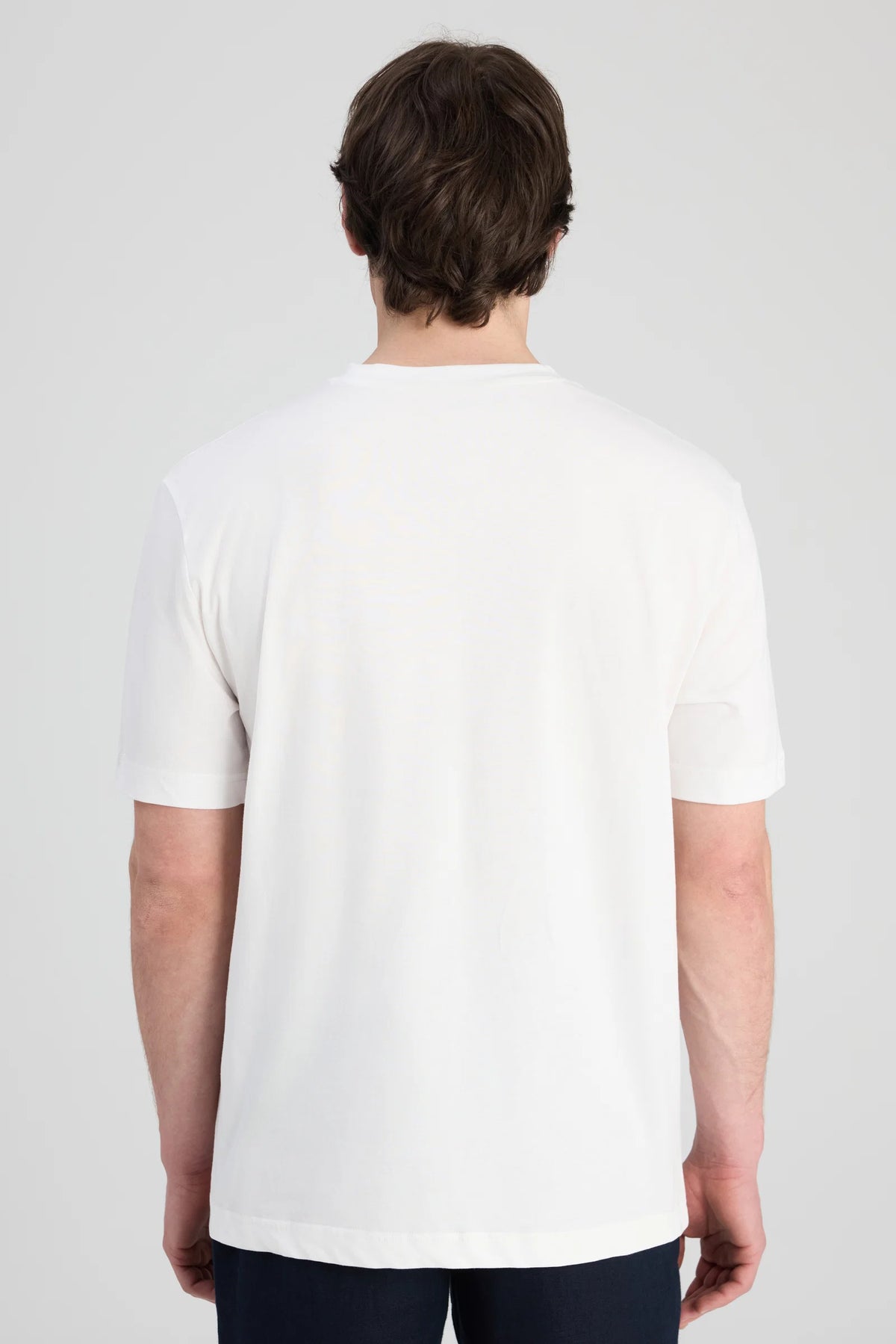 Ds Damat Regular Fit Ekru Düz T-shirt