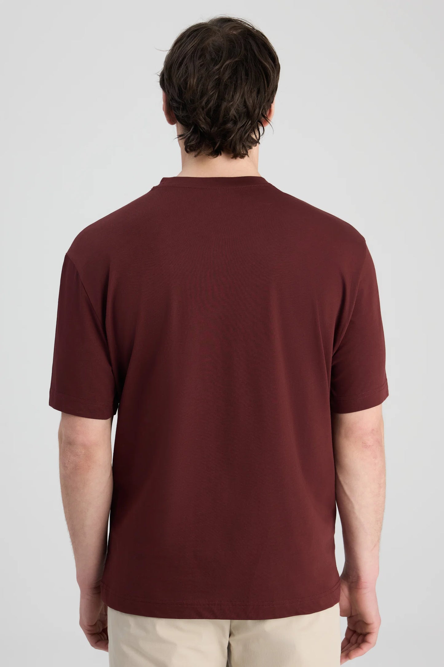 Ds Damat Regular Fit Pas Düz T-shirt