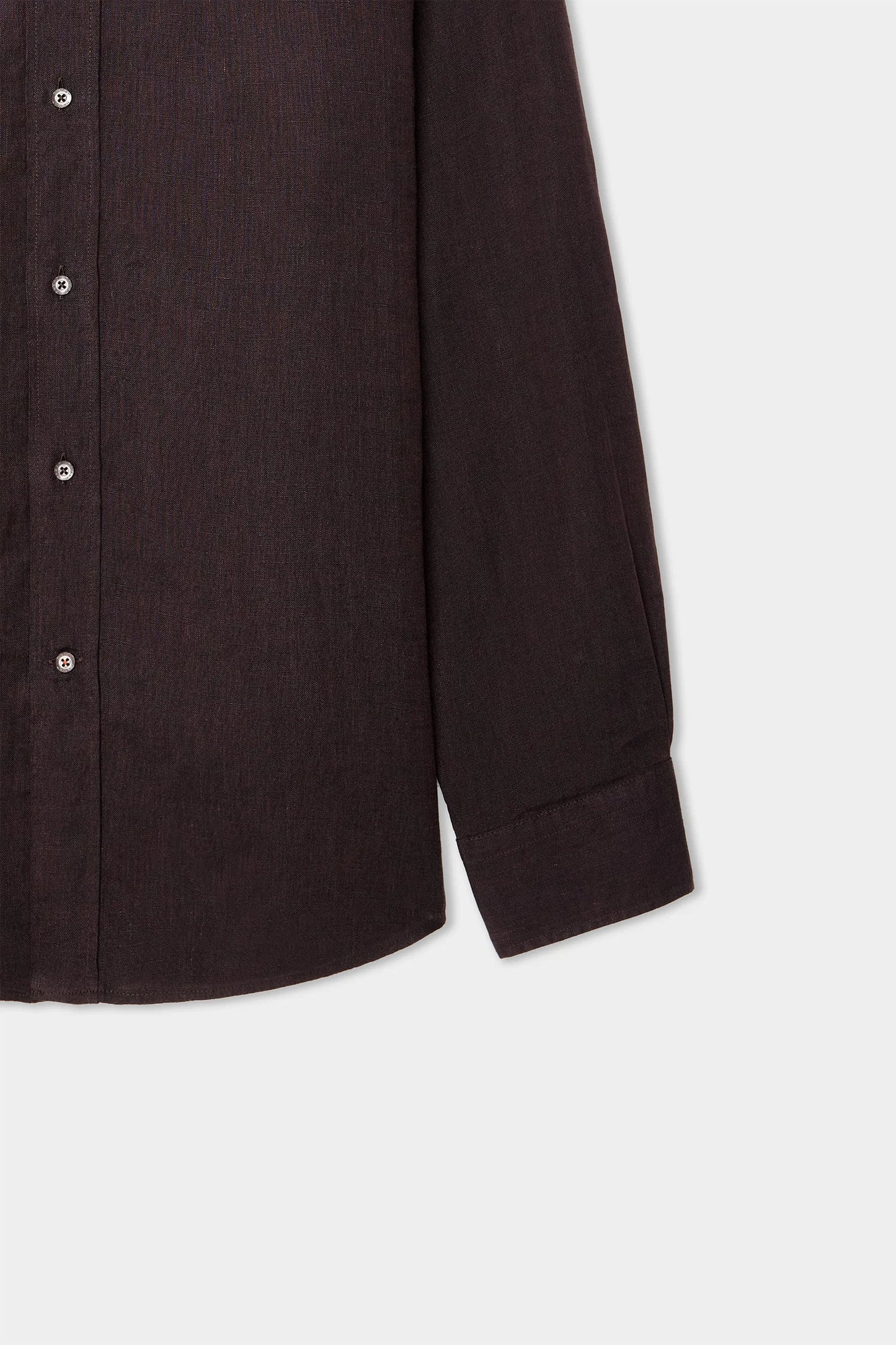 Damat Comfort Kahverengi Armürlü Gömlek