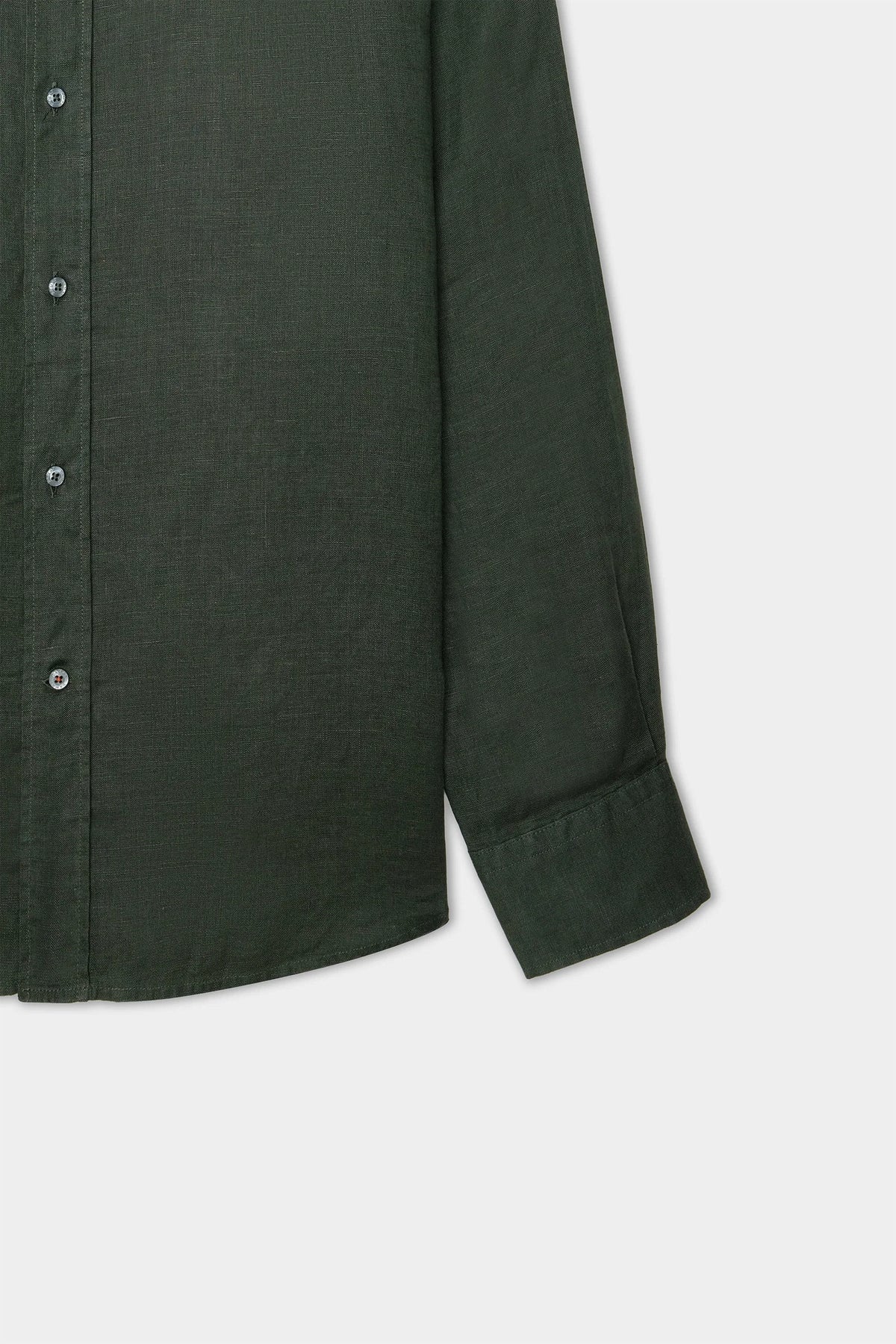 Damat Comfort Yeşil Armürlü Gömlek