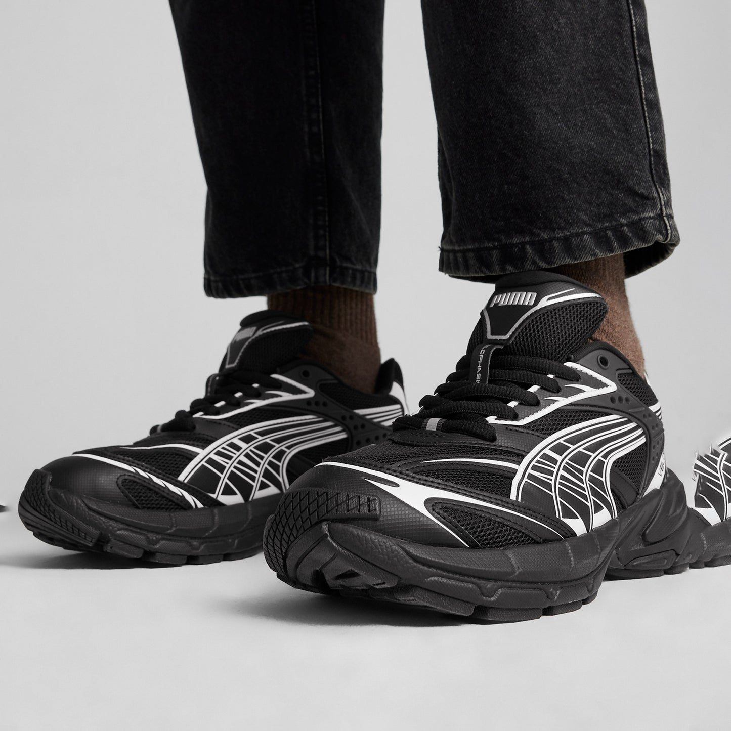 Puma Velophasis Always On Unisex Siyah Spor Ayakkabı