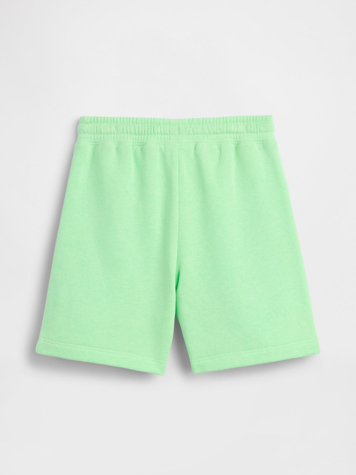 Açık Yeşil Relaxed Pull-on Fleece Şort