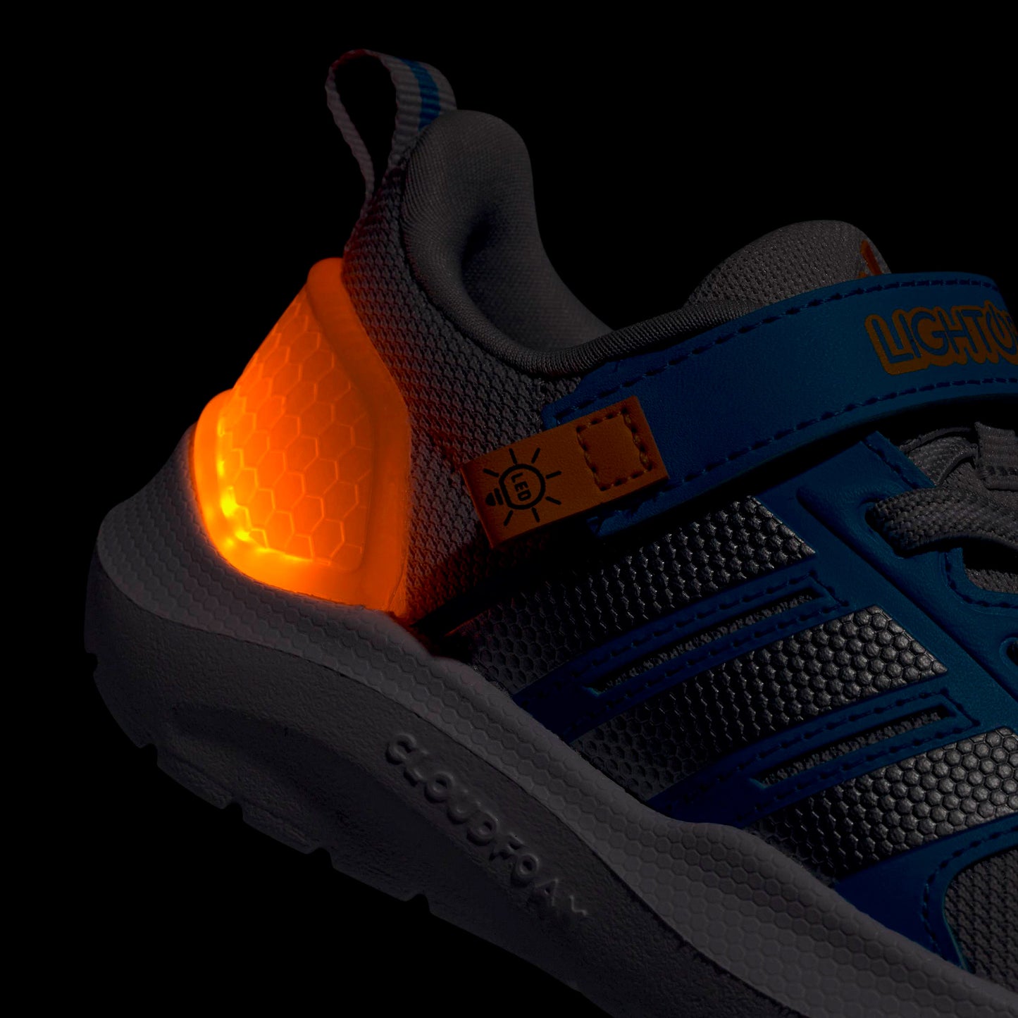 Adidas Lightorama Rnr El Bebek Gri Spor Ayakkabı