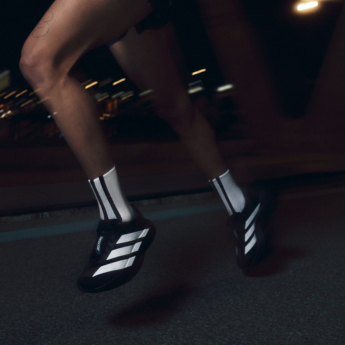 Adidas Adizero Evo Sl Erkek Siyah Spor Ayakkabı