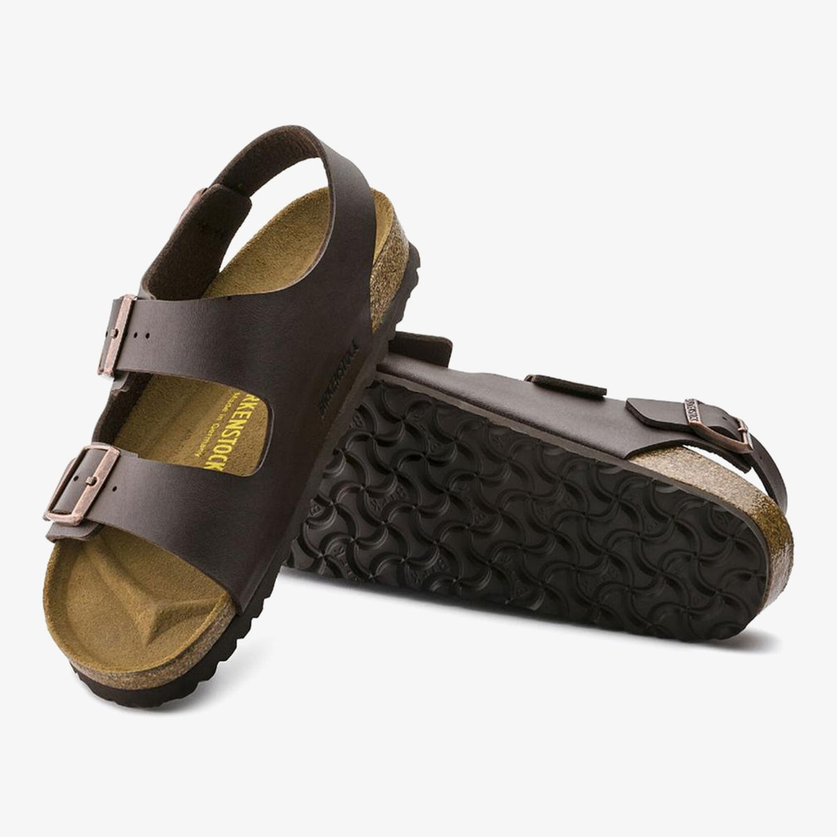 Birkenstock Milano Bf Erkek Kahverengi Sandalet