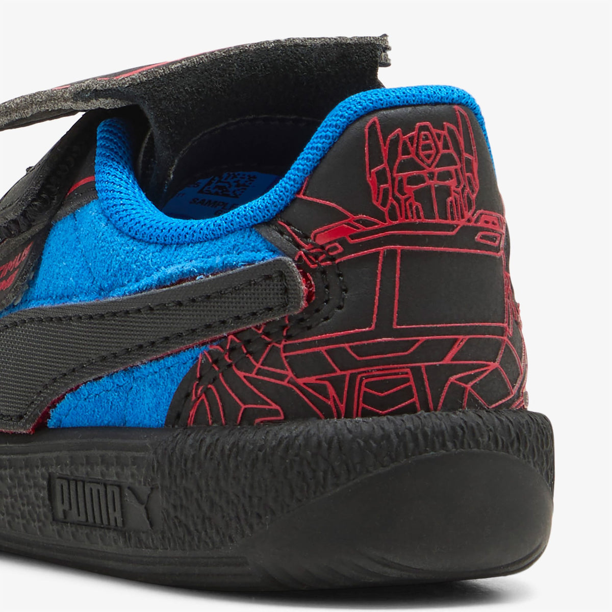 Puma Palermo Transformers V Çocuk Siyah Spor Ayakkabı