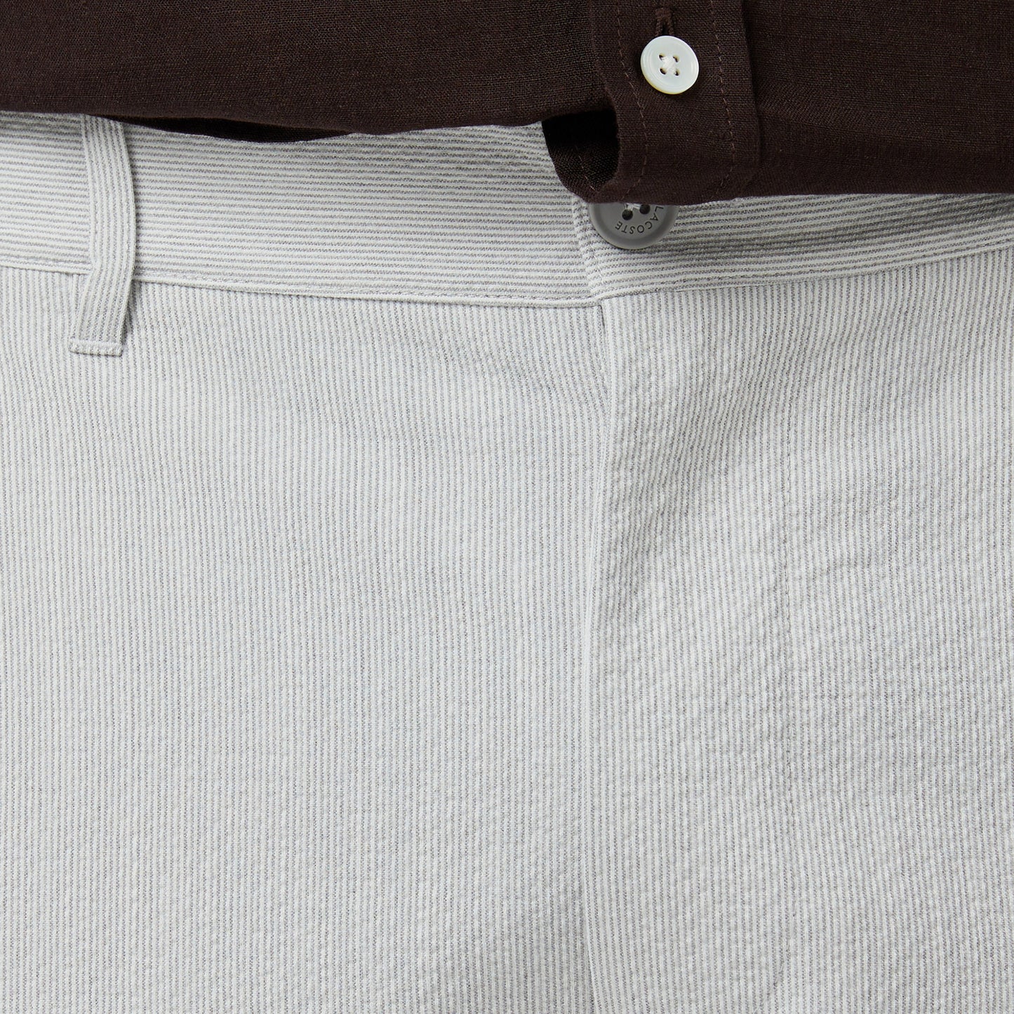 Lacoste Tapered Fit Erkek Gri Şort